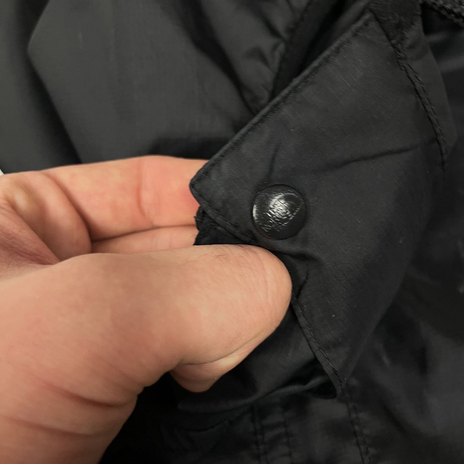 The North Face The North Face Mens Black Snap Button Mountain Jacket Medium Size US M / EU 48-50 / 2 - 5 Thumbnail