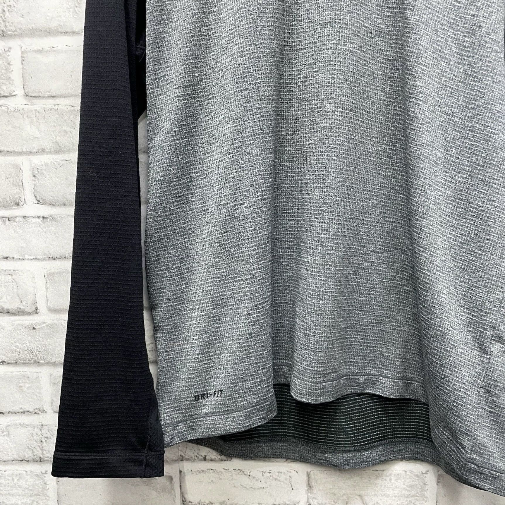 Nike Nike Dri-Fit Half Zip-Up Gray Pullover Jacket Mens L Gray Nike Shirt? Size US L / EU 52-54 / 3 - 3 Thumbnail