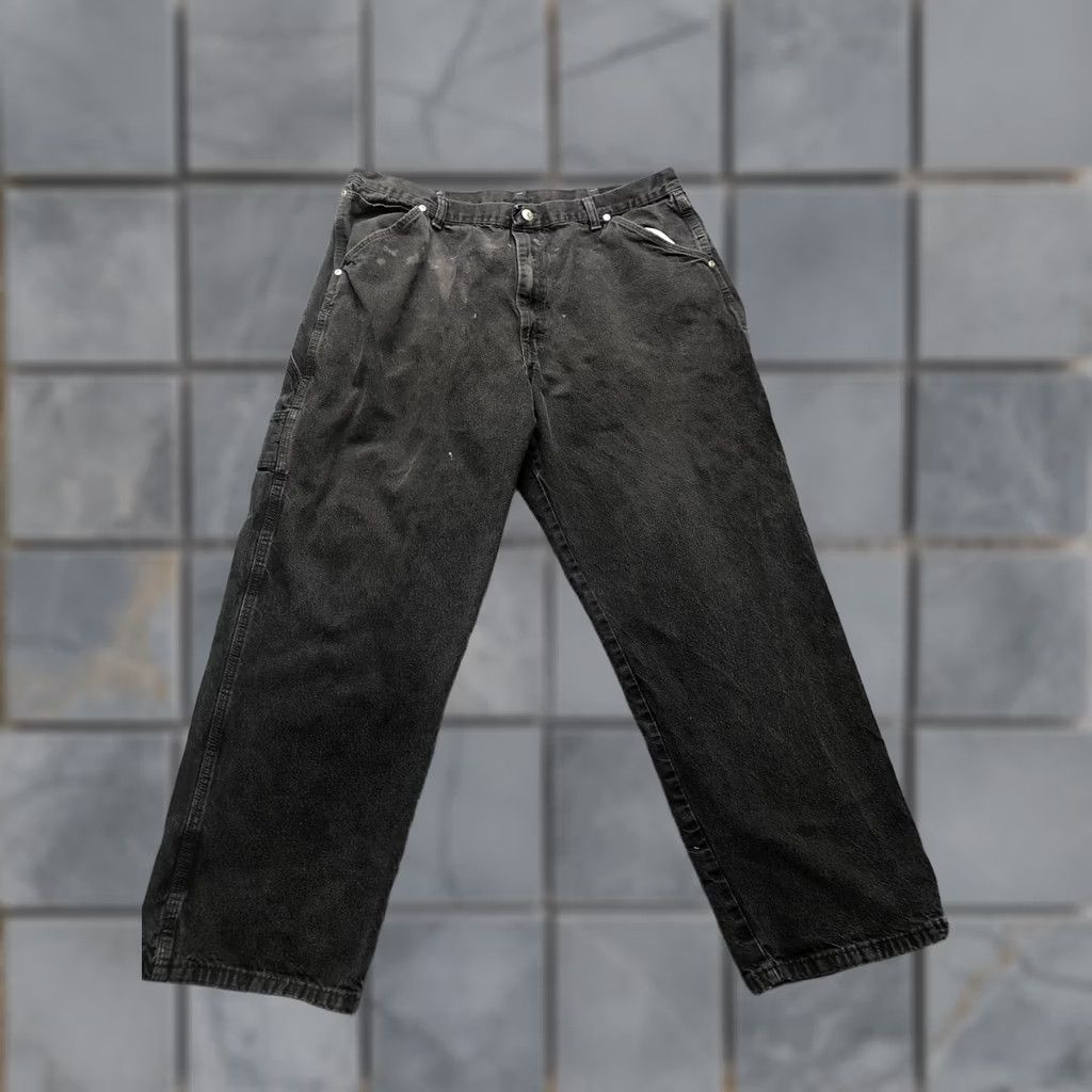 Dickies Dickies Jeans Mens 38x30 CarpentER Relaxed Fit Straight Leg Denim Workwear Gray Size US 38 / EU 54 - 1 Thumbnail