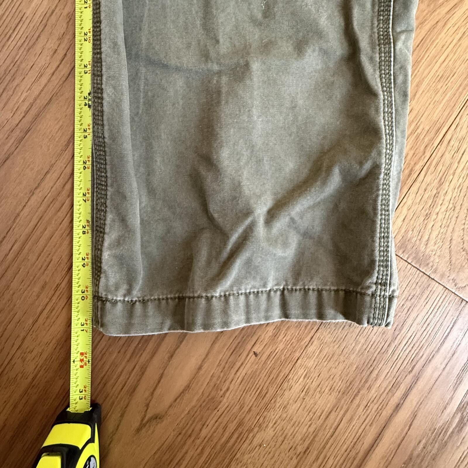 Carhartt VTG Carhartt Olive Green Cargo Pants 38-40 Size US 40 / EU 56 - 4 Thumbnail