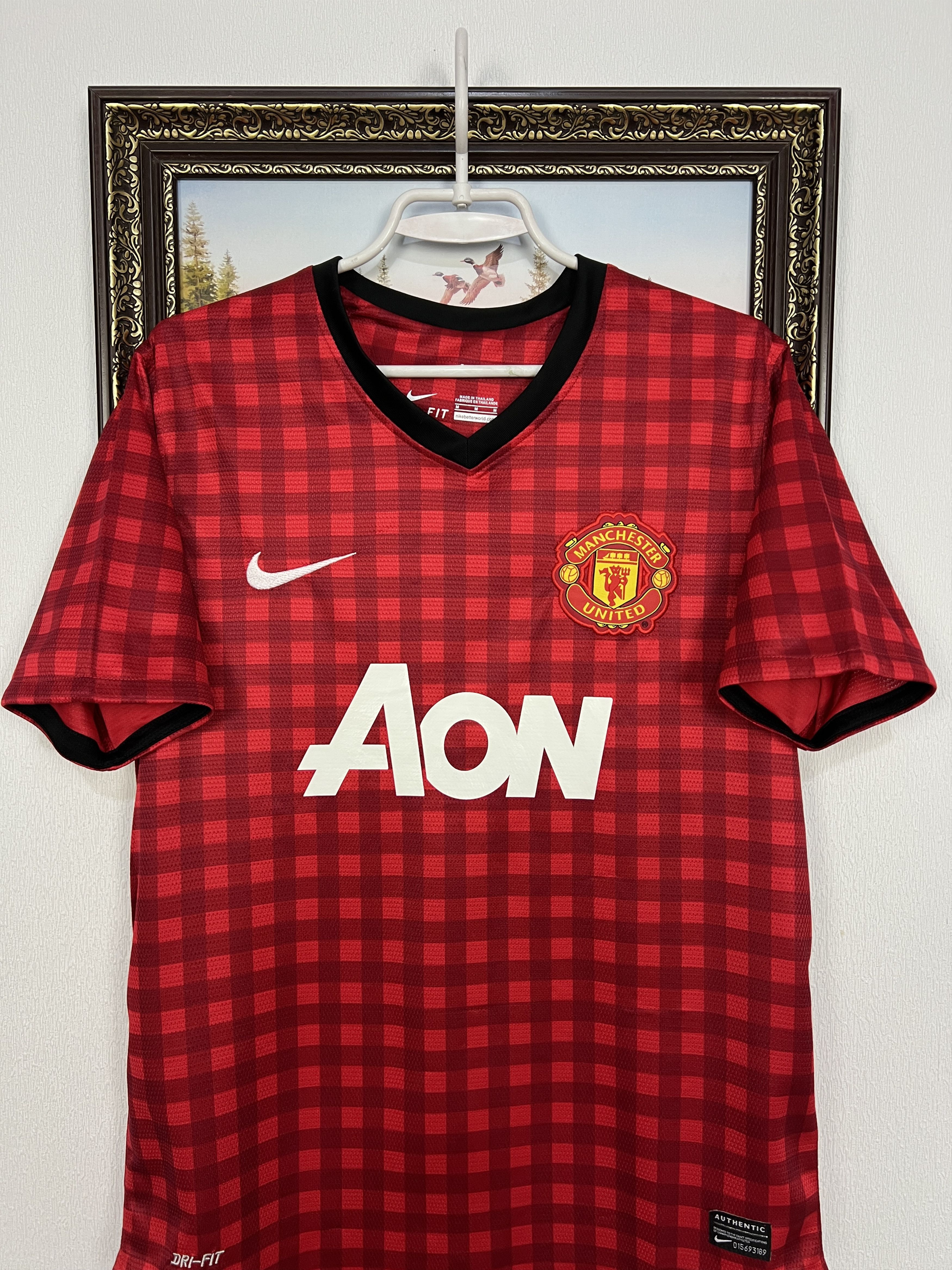 Nike Manchester United Home football shirt 2012 Nike #99 Sir Alex Size US M / EU 48-50 / 2 - 4 Thumbnail