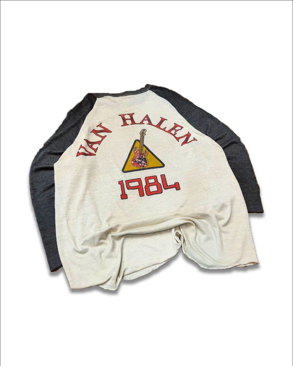 Band Tees Vintage 80's Van Halen Band Tour Smoking Baby Longsleeve 3Q Size US L / EU 52-54 / 3 - 2 Thumbnail