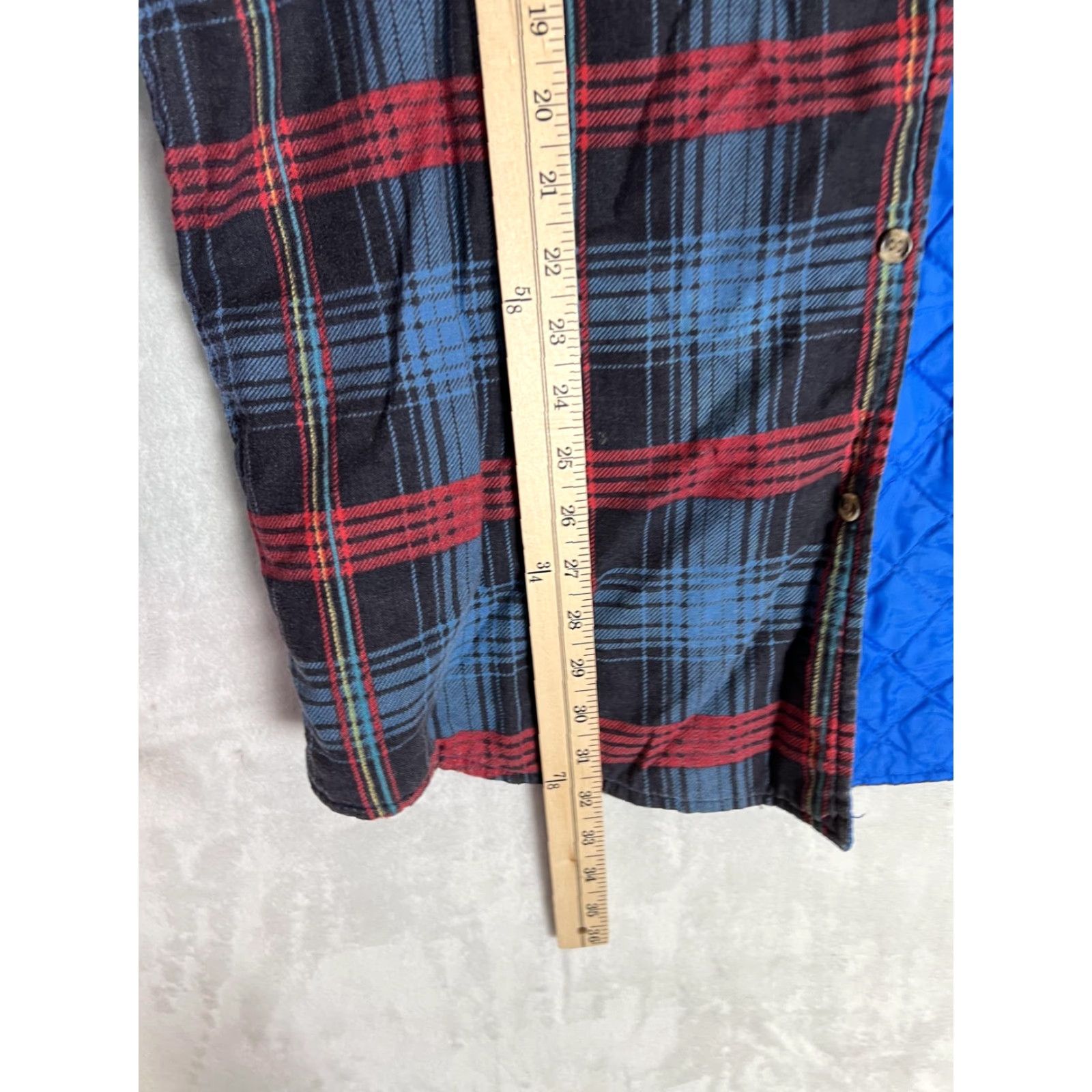 Vintage VINTAGE Saugatuck Dry Goods Jacket Mens Large Blue Plaid Quilted Flannel Lined Size US L / EU 52-54 / 3 - 5 Thumbnail