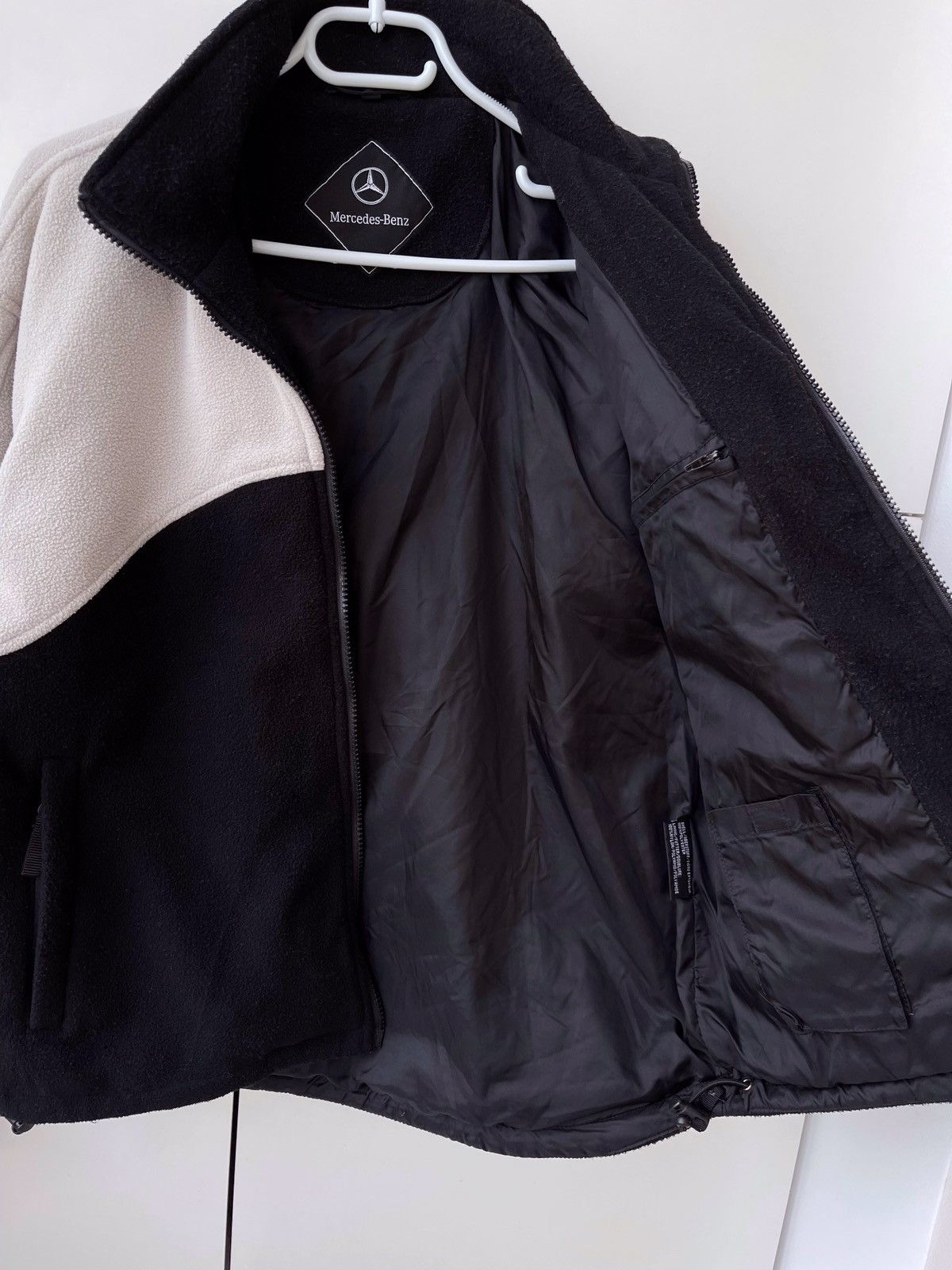 Mercedes-Benz × Vintage Vintage Mercedes Benz Service Formula 1 Racing Fleece Jacket Size US S / EU 44-46 / 1 - 6 Thumbnail