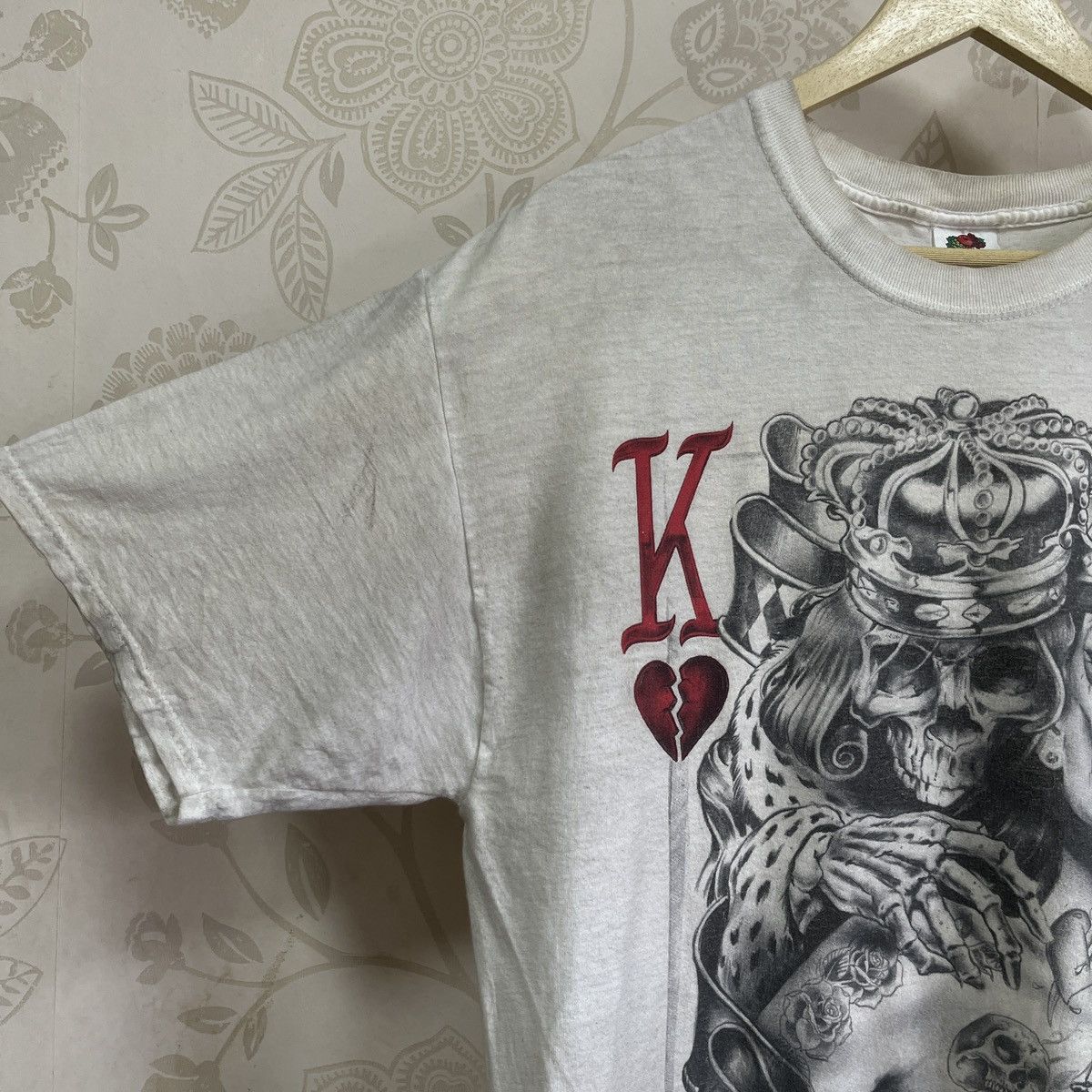 Fruit Of The Loom Vintage Y2K King Queen Skulls Fruit Of The Looms Size US L / EU 52-54 / 3 - 5 Thumbnail