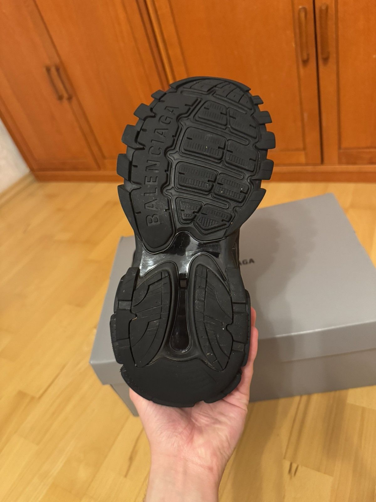 Balenciaga Balenciaga Track Triple Black Size US 7 / EU 40 - 9 Thumbnail