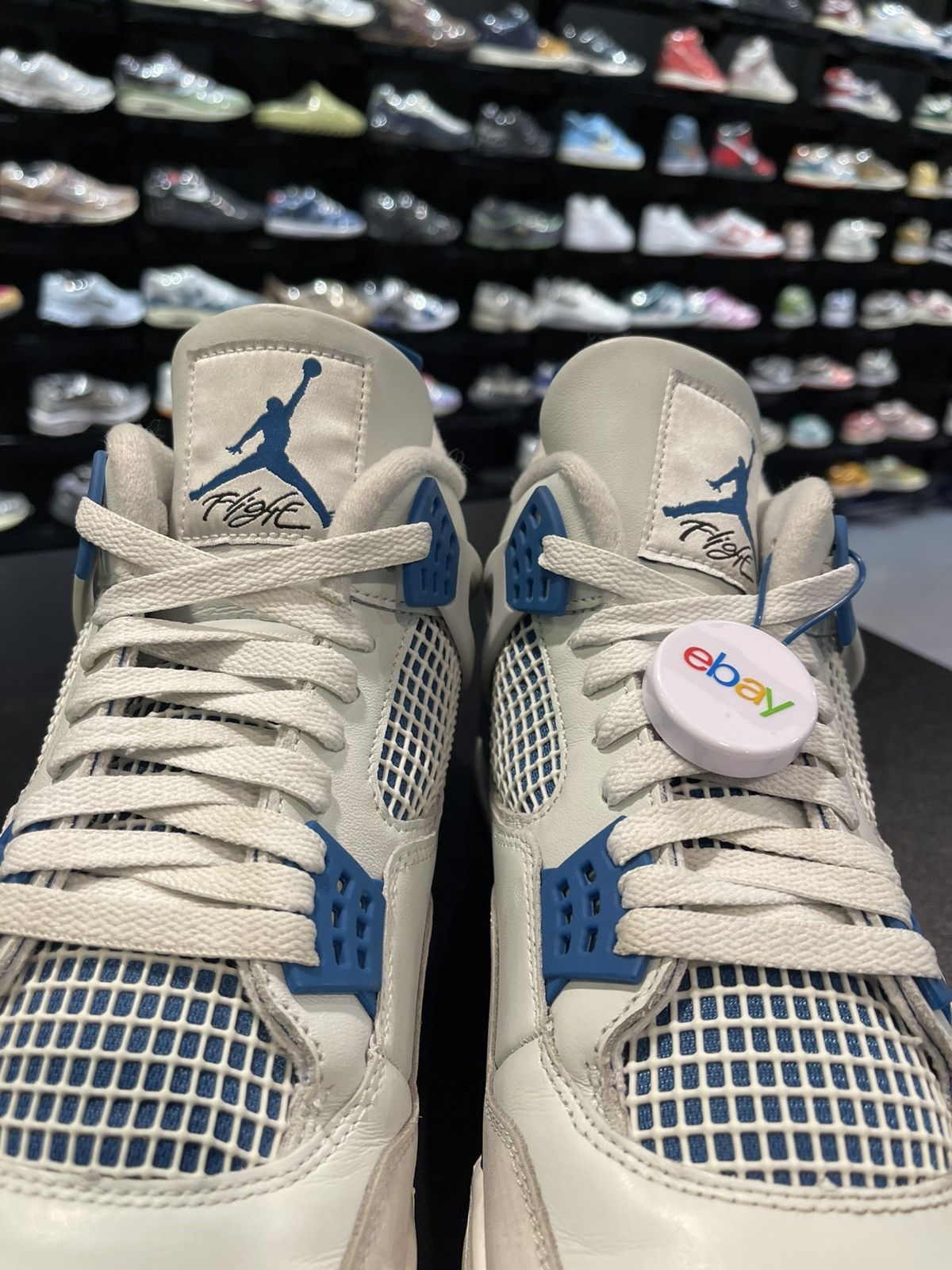 Jordan Brand Size 13 - Jordan 4 Military Blue Size US 13 / EU 46 - 6 Thumbnail