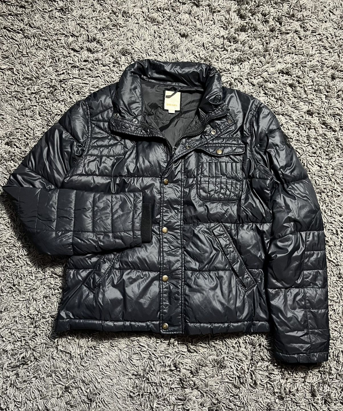 Diesel DIESEL AVANT GARDE STYLE PUFFER MENS SIZE XL Size US XL / EU 56 / 4 - 1 Thumbnail