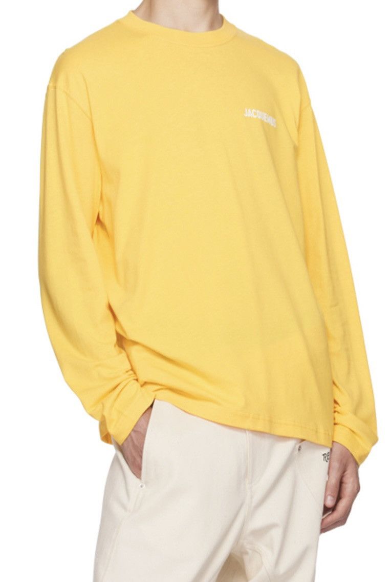 Jacquemus FINAL DROP JACQUEMUS Le Papier 'Le Manches Longues' L/S TEE Size US S / EU 44-46 / 1 - 14 Thumbnail