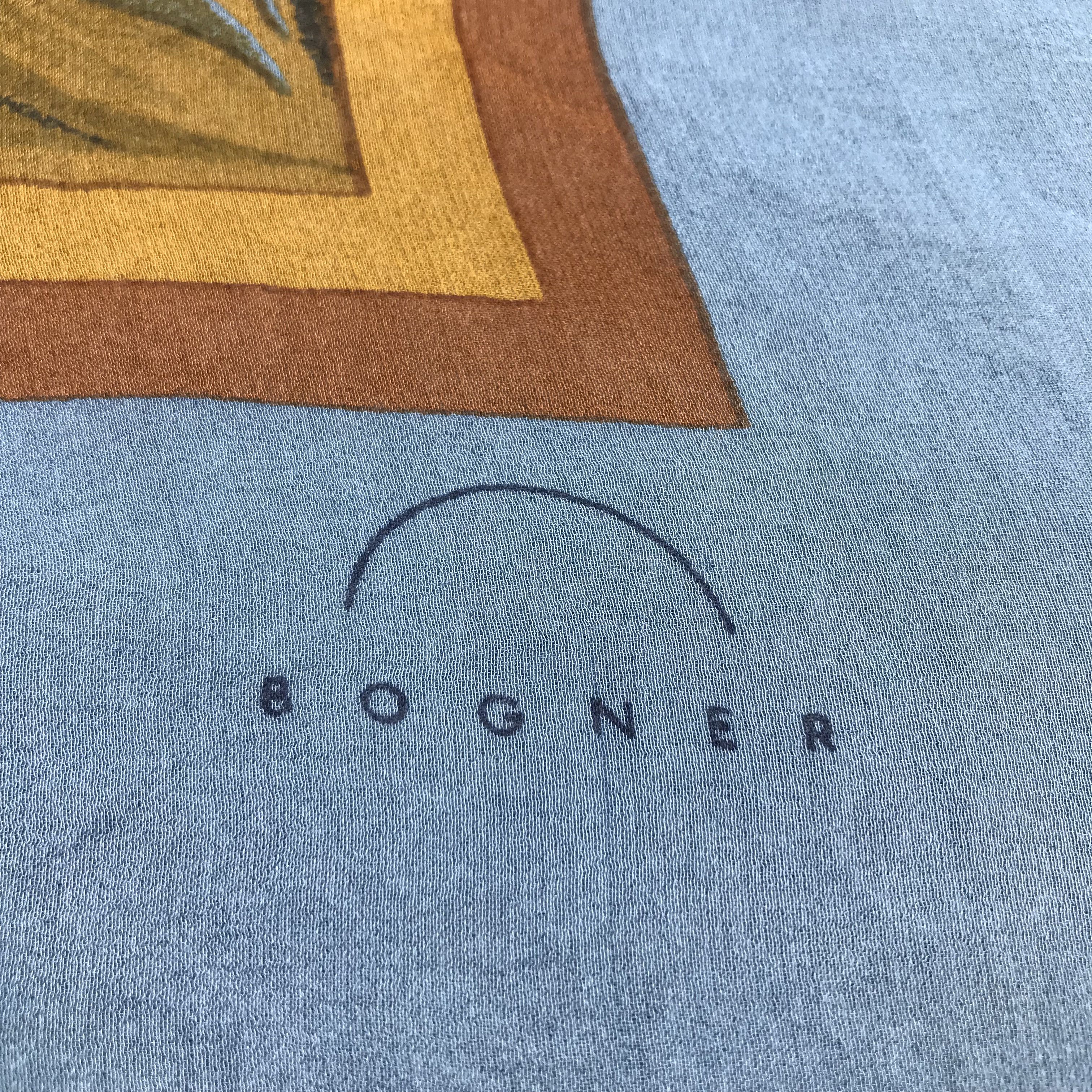 Bogner Bogner Tiger Silk Scarf M121 Size ONE SIZE - 3 Thumbnail