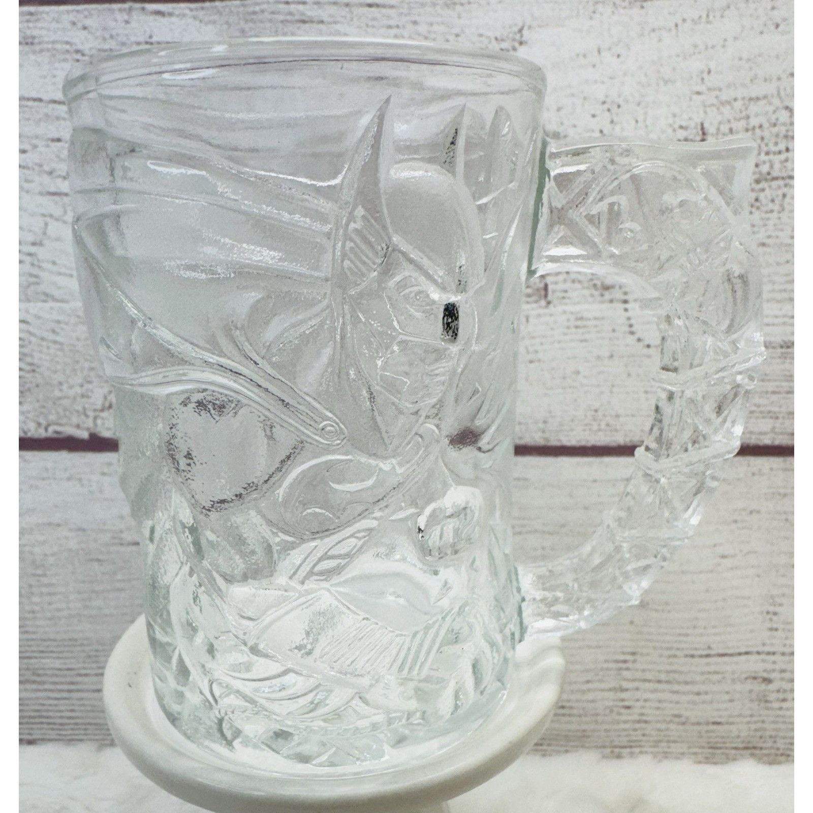 Other McDonalds Batman Forever "BATMAN" Vintage Glass Coffee Mug C Size ONE SIZE - 4 Thumbnail