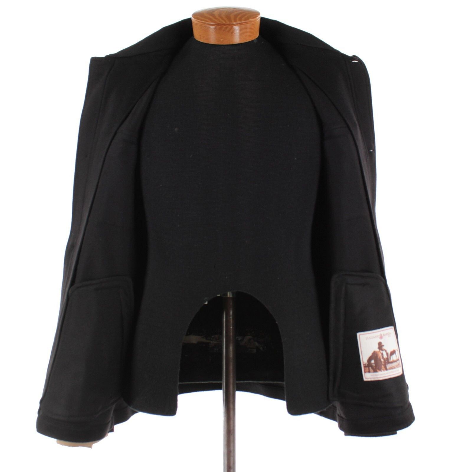 Luciano Barbera Luciano Barbera Overshirt Size M US In Black Cashmere Size US M / EU 48-50 / 2 - 5 Thumbnail