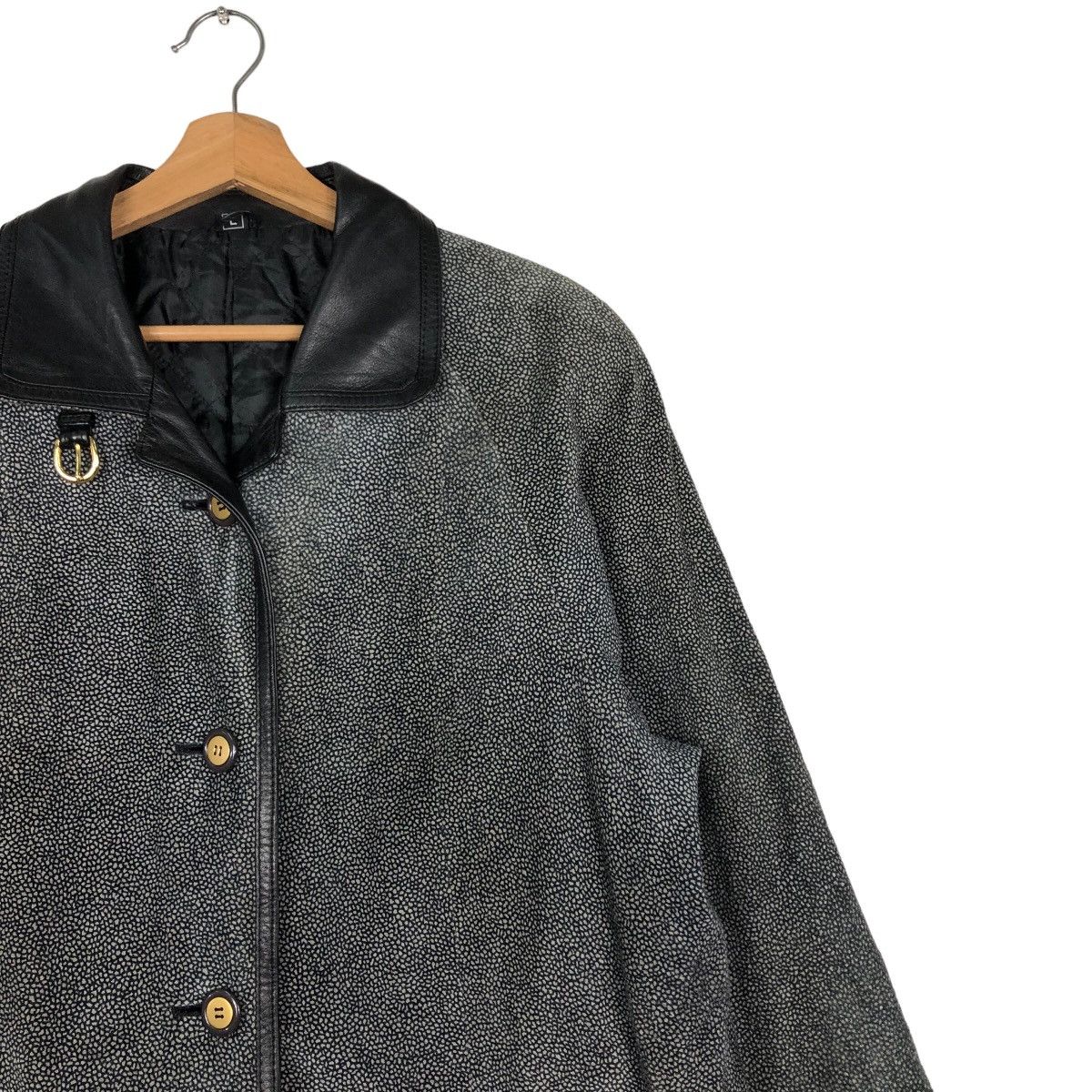 Japanese Brand 🔥Vintage Long Leather Jacket Partina Tokyo Fur Issey Miyake Size US L / EU 52-54 / 3 - 6 Thumbnail