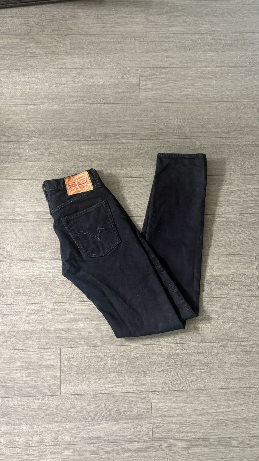 Iron Heart Iron Heart 777S Selvedge Jeans W30 L36 Indigo Slim Tapered Size US 30 / EU 46 - 3 Thumbnail