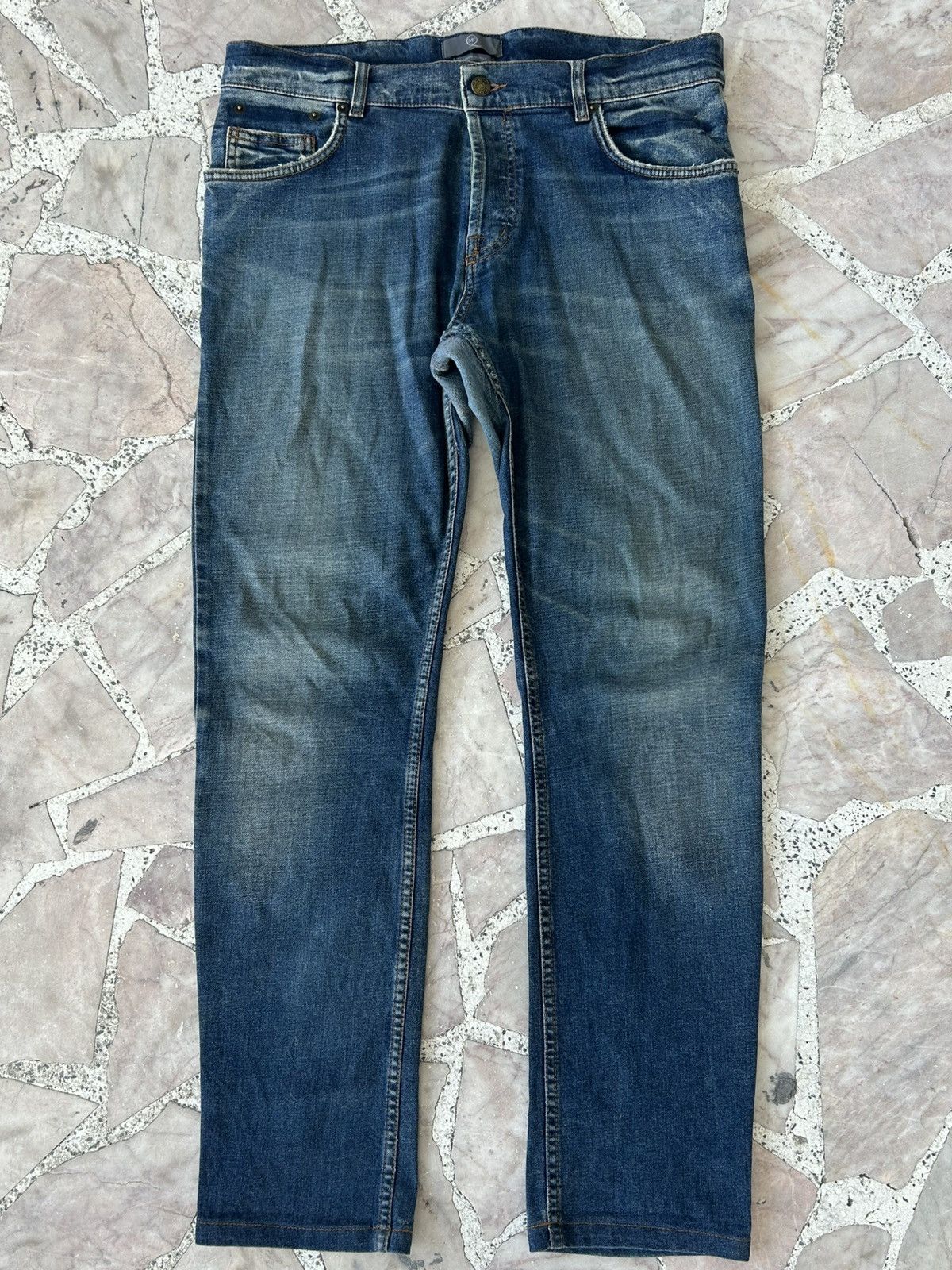 MCQ Alexander Mcqueen Vintage Swallow Pocket Jeans Size US 34 / EU 50 - 2 Thumbnail