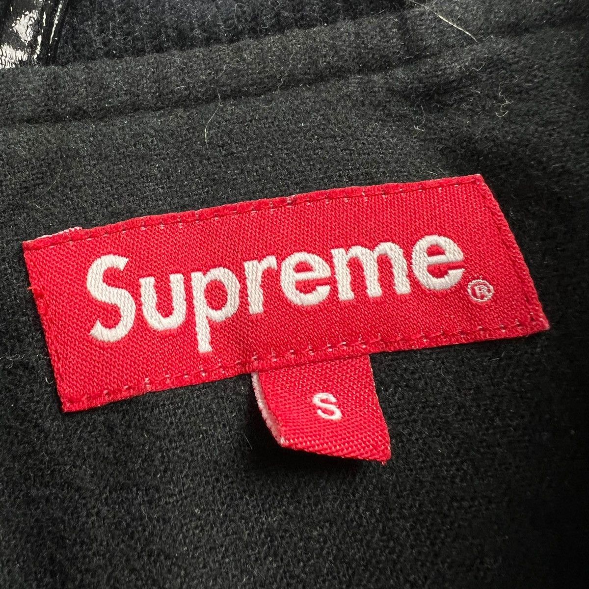 Supreme Supreme Black Vinyl Patent Leather Jacket Size US S / EU 44-46 / 1 - 4 Thumbnail