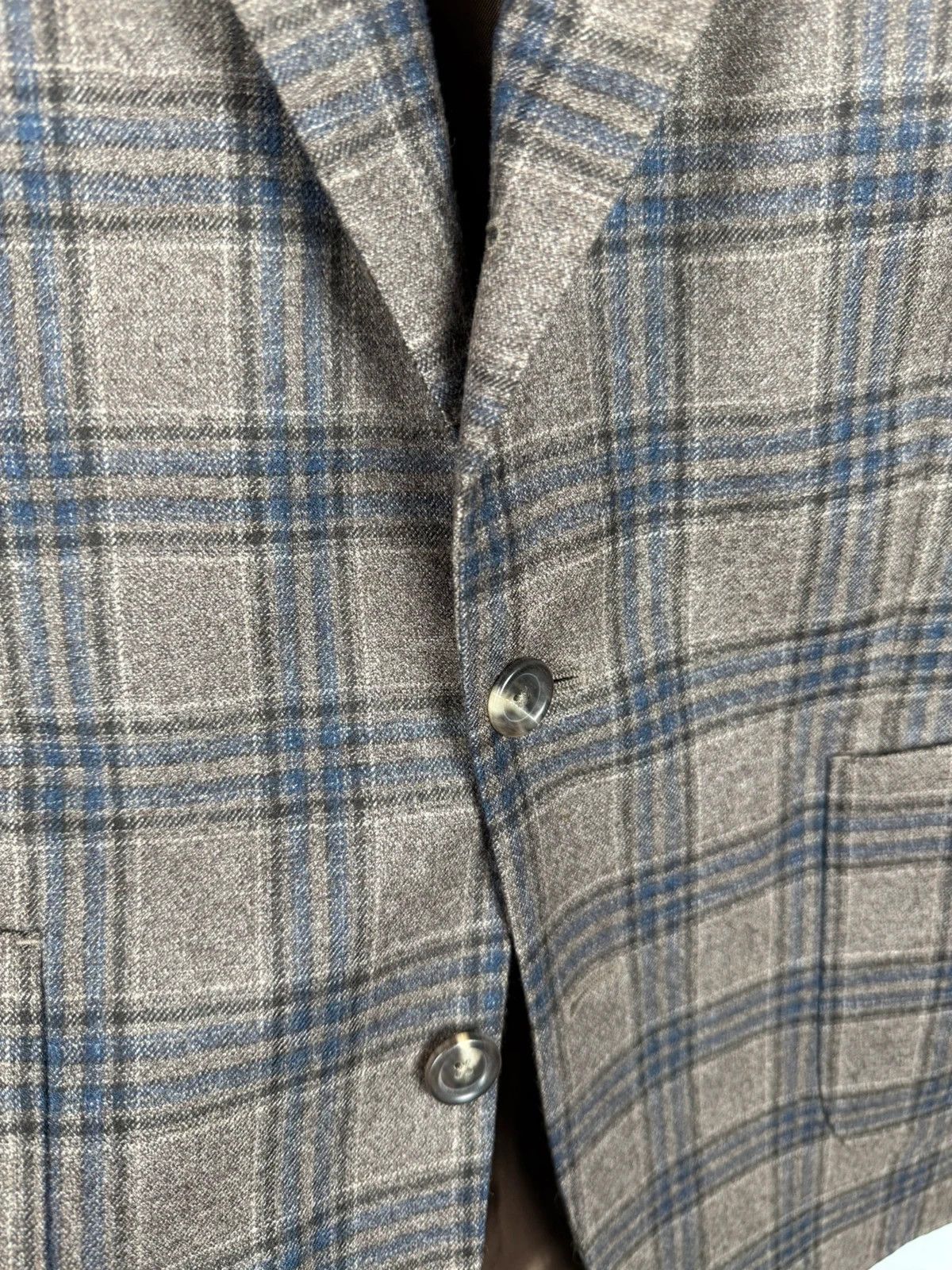 Other Pelikamo Plaid Blazer Wool size M Size 40R - 3 Thumbnail