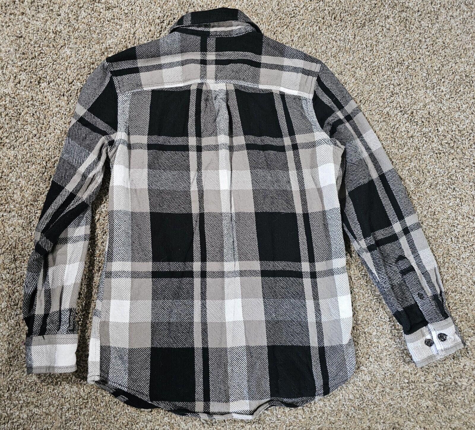 Designer C&C California Flannel Shirt Men's S Black Long Sleeve Size US S / EU 44-46 / 1 - 7 Thumbnail