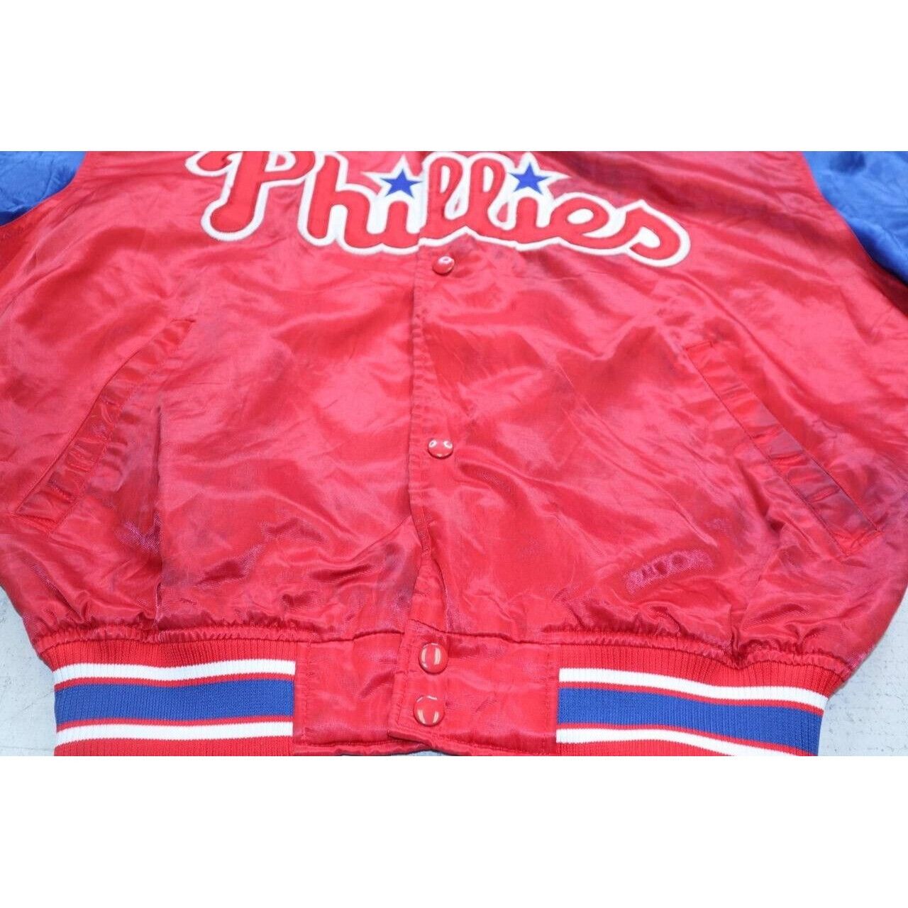 Starter Diamond Collection Satin popular Phillies Jacket