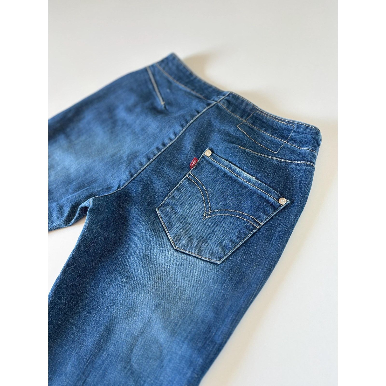 Levi's Vintage Levi's Engineered Jeans: Y2K Twisted Leg Denim 28x34 Size US 28 / EU 44 - 4 Thumbnail