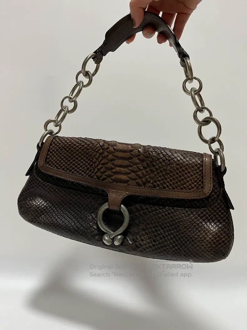 Kenzo Kenzo Snake Skin Sling Bag Handbag Size ONE SIZE - 1 Thumbnail