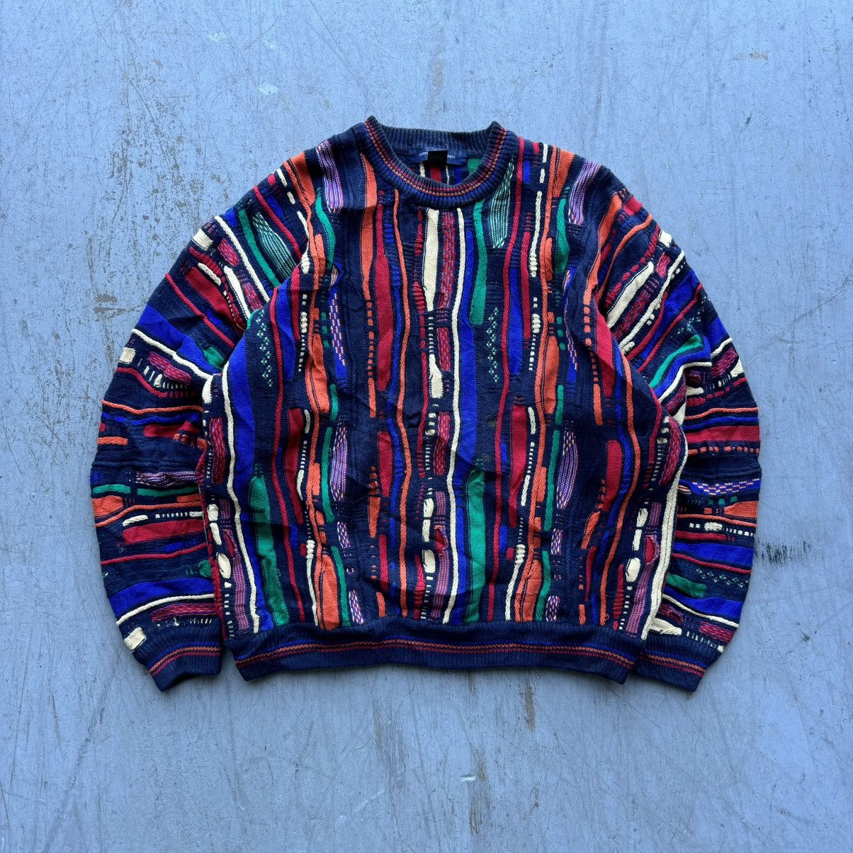 90s Coogi Style Cotton Traders Sweater shops size XL