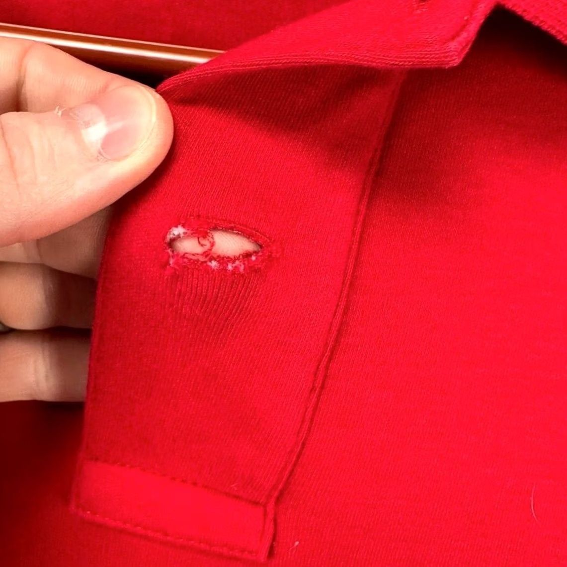 Polo Ralph Lauren Polo Ralph Lauren Polo Shirt Adult XL Red Long Sleeve Casual Rugby Men Size US XL / EU 56 / 4 - 6 Thumbnail