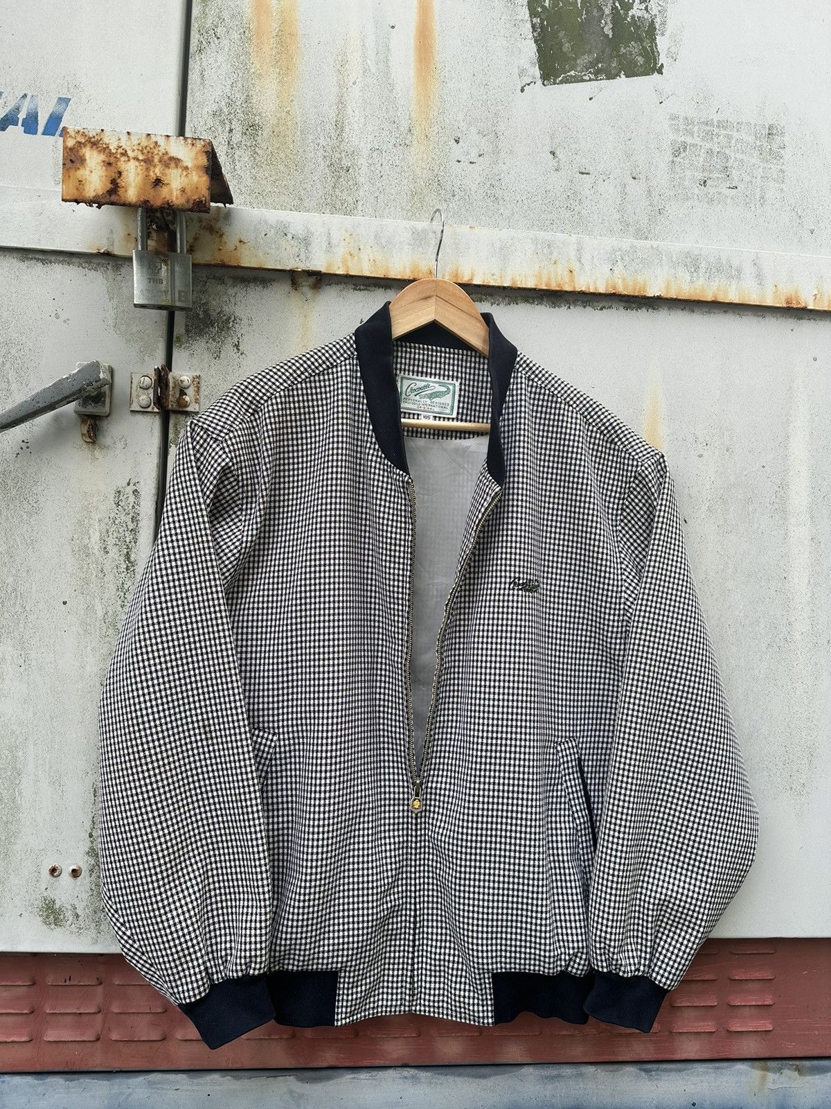 Japanese Brand × Vintage 👹Vintage Crocodile Classic Plaid