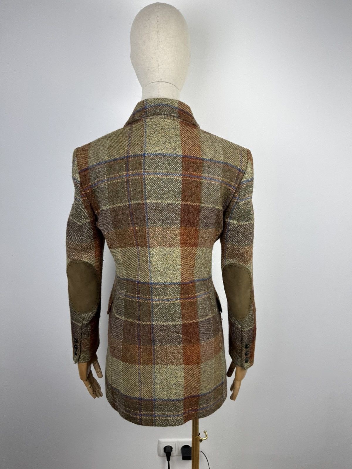 DAKS × Vintage Women’s Vintage DAKS Wool/Alpaca Coat Overcoat size GB 10 Size M / US 6-8 / IT 42-44 - 5 Thumbnail