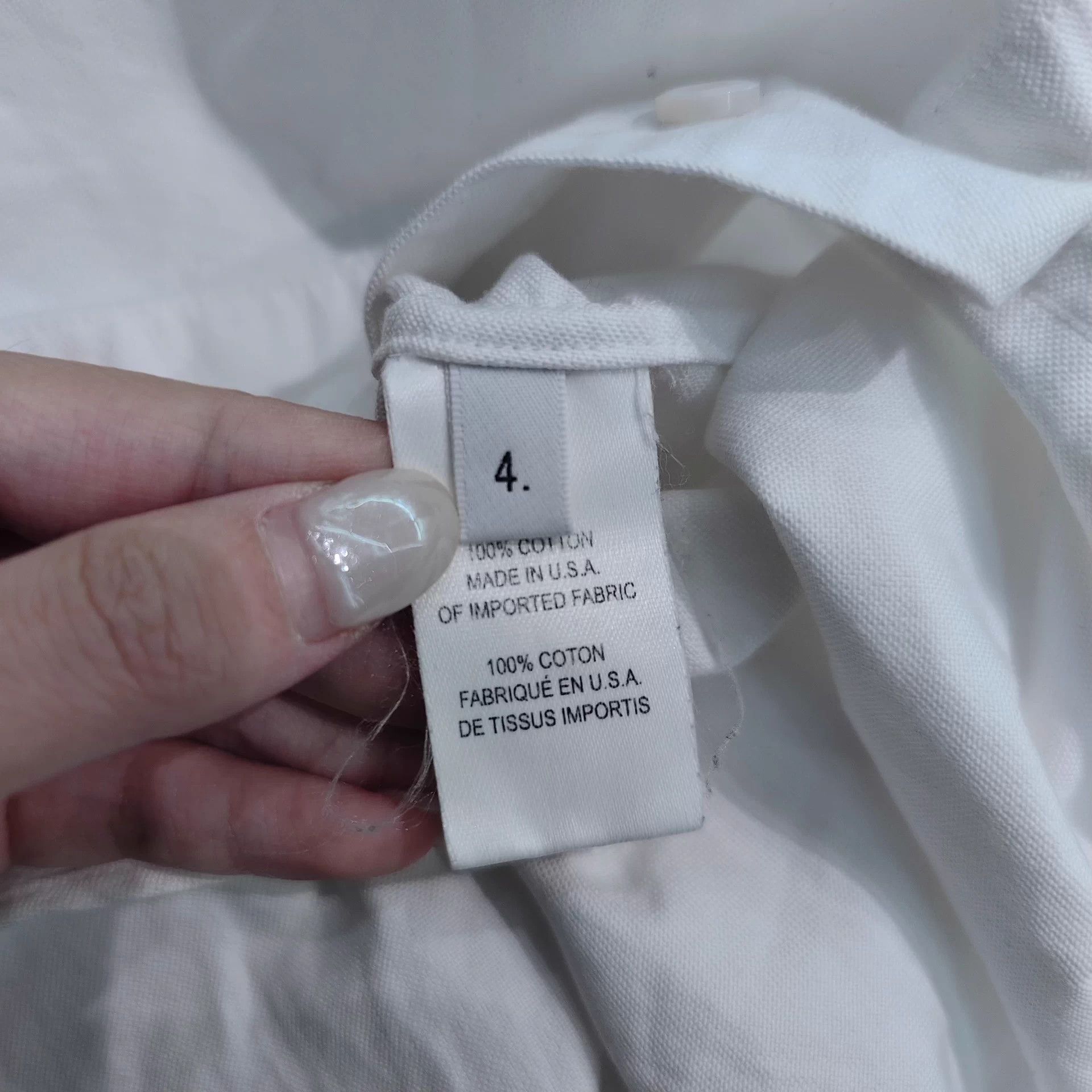 Thom Browne Thom Browne Double Cuff Logo Shirt 4 Size US L / EU 52-54 / 3 - 5 Thumbnail