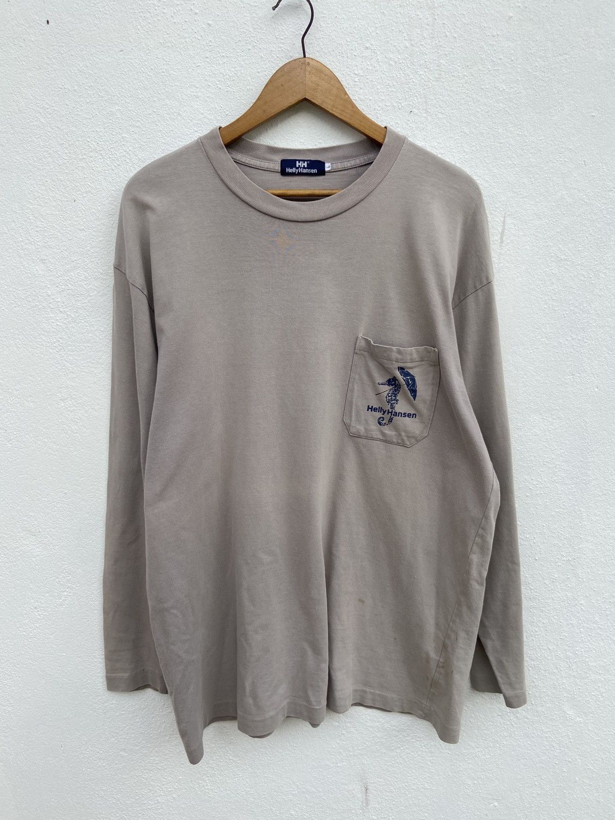 Helly Hansen Vintage 90s Vintage Helly Hansen t shirt long sleeve Size US XL / EU 56 / 4 - 4 Thumbnail