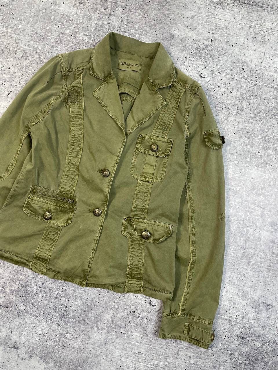 If Six Was Nine Vintage LGB If Six Was Nine Military Jacket Style Y2K Size L / US 10 / IT 46 - 3 Thumbnail