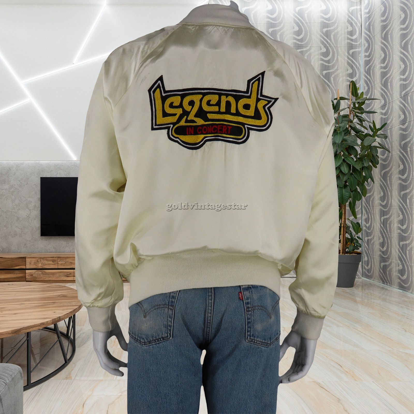 Vintage Legends In Concert Las Vegas Jacket M Embroidered