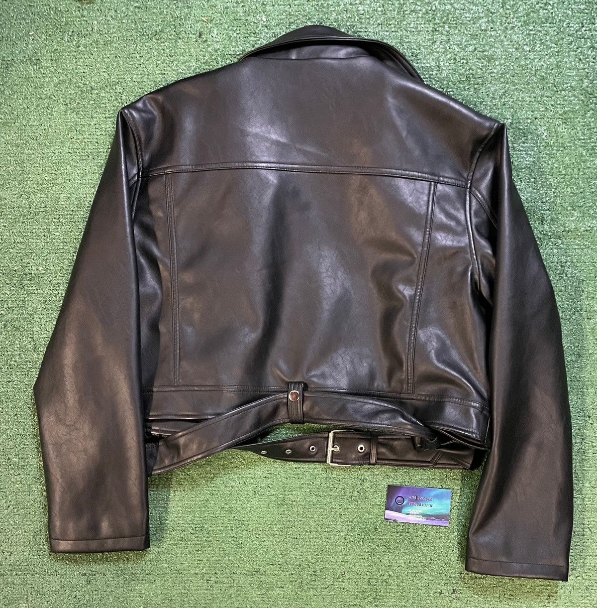 Genuine Leather Topshop biker leather jacket Size M / US 6-8 / IT 42-44 - 2 Thumbnail