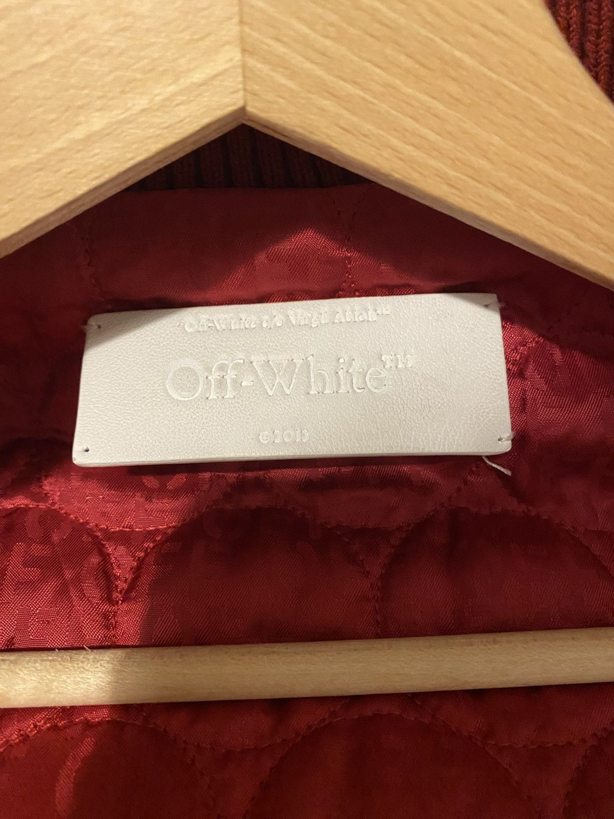 Off-White Off White Varsity leather ON THE GO Jacket Size US L / EU 52-54 / 3 - 14 Thumbnail