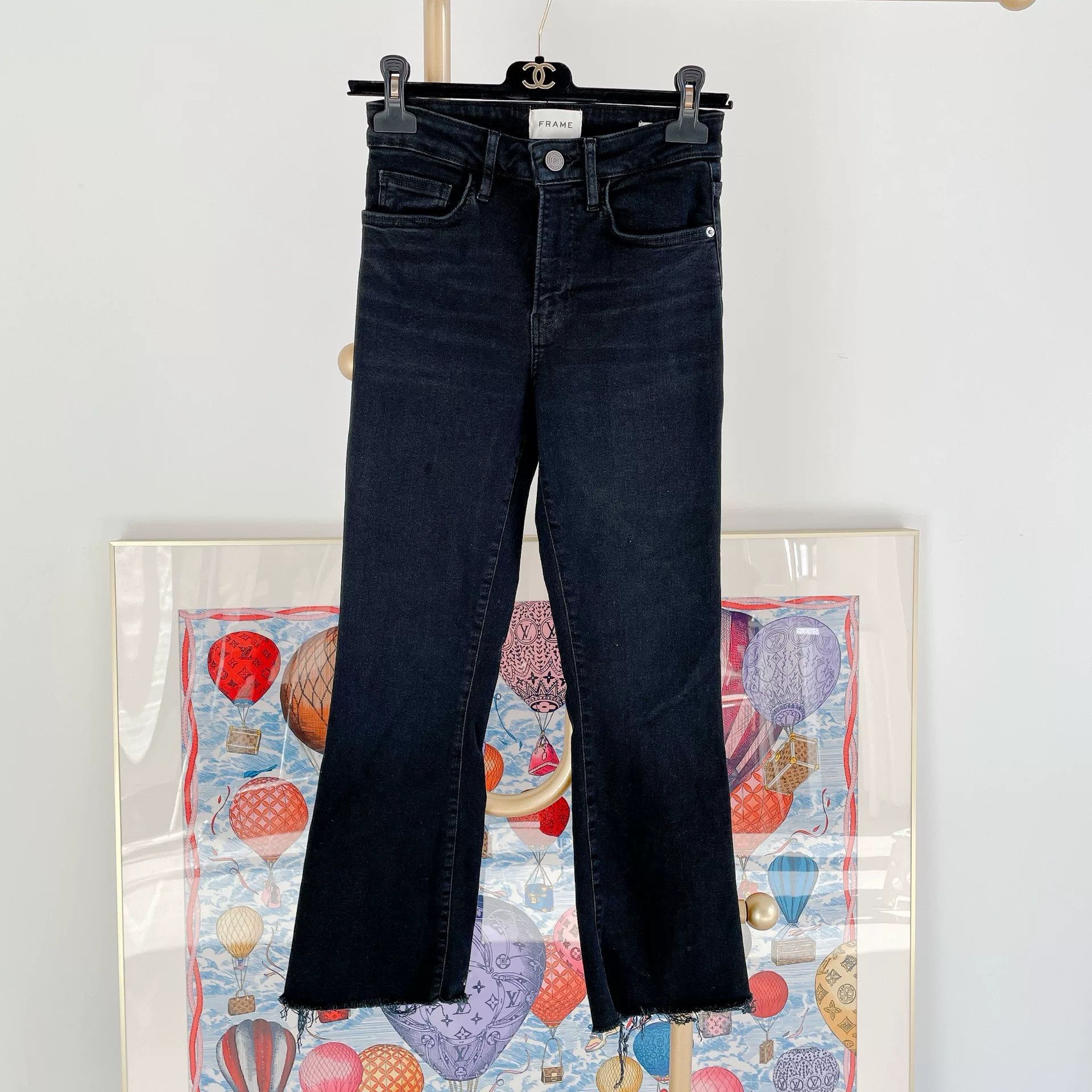 Frame Frame Black Jeans Size 25" / US 0 / IT 36 - 1 Thumbnail