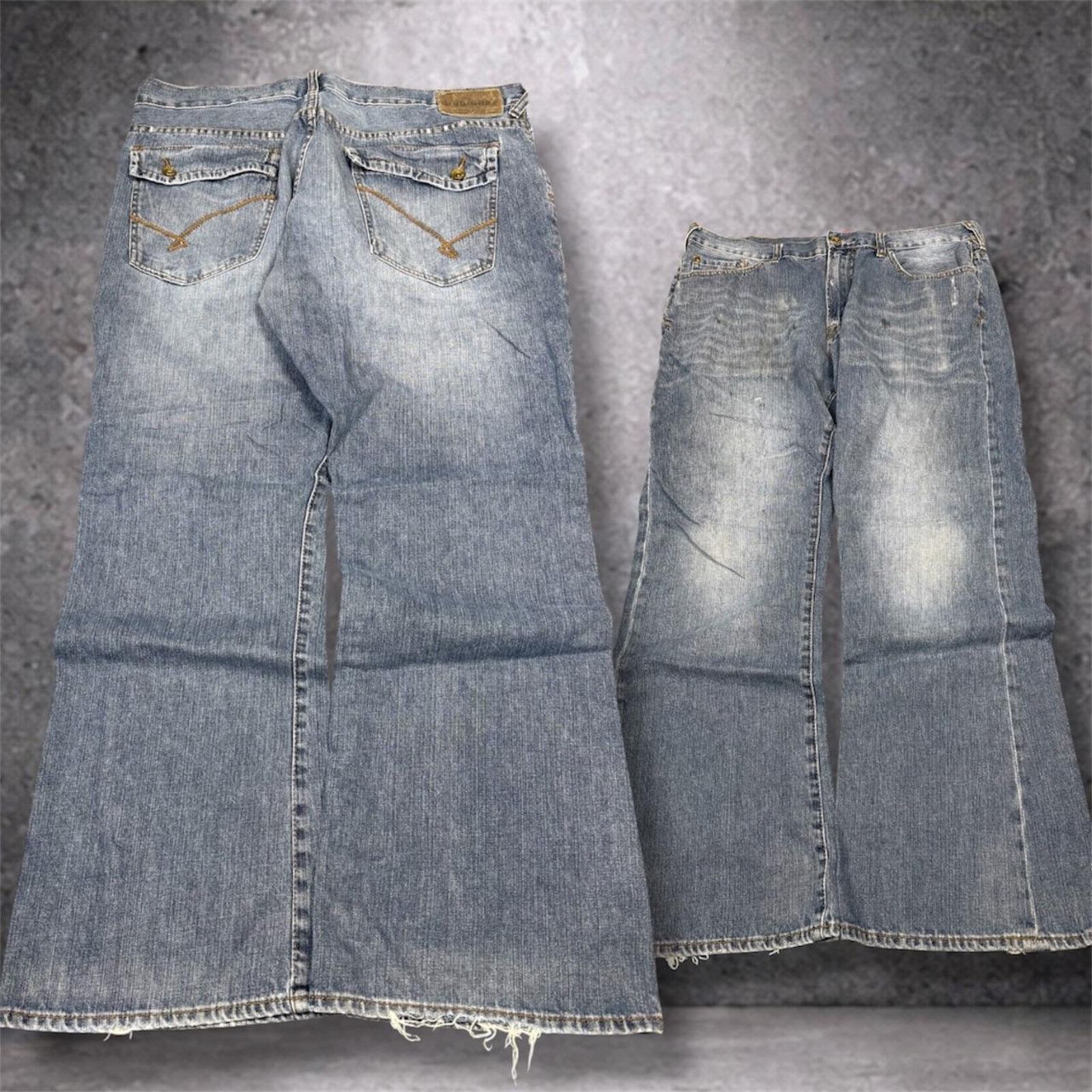 UNIONBAY Y2k wide leg union bay archive denim jeans Size US 36 / EU 52 - 1 Thumbnail