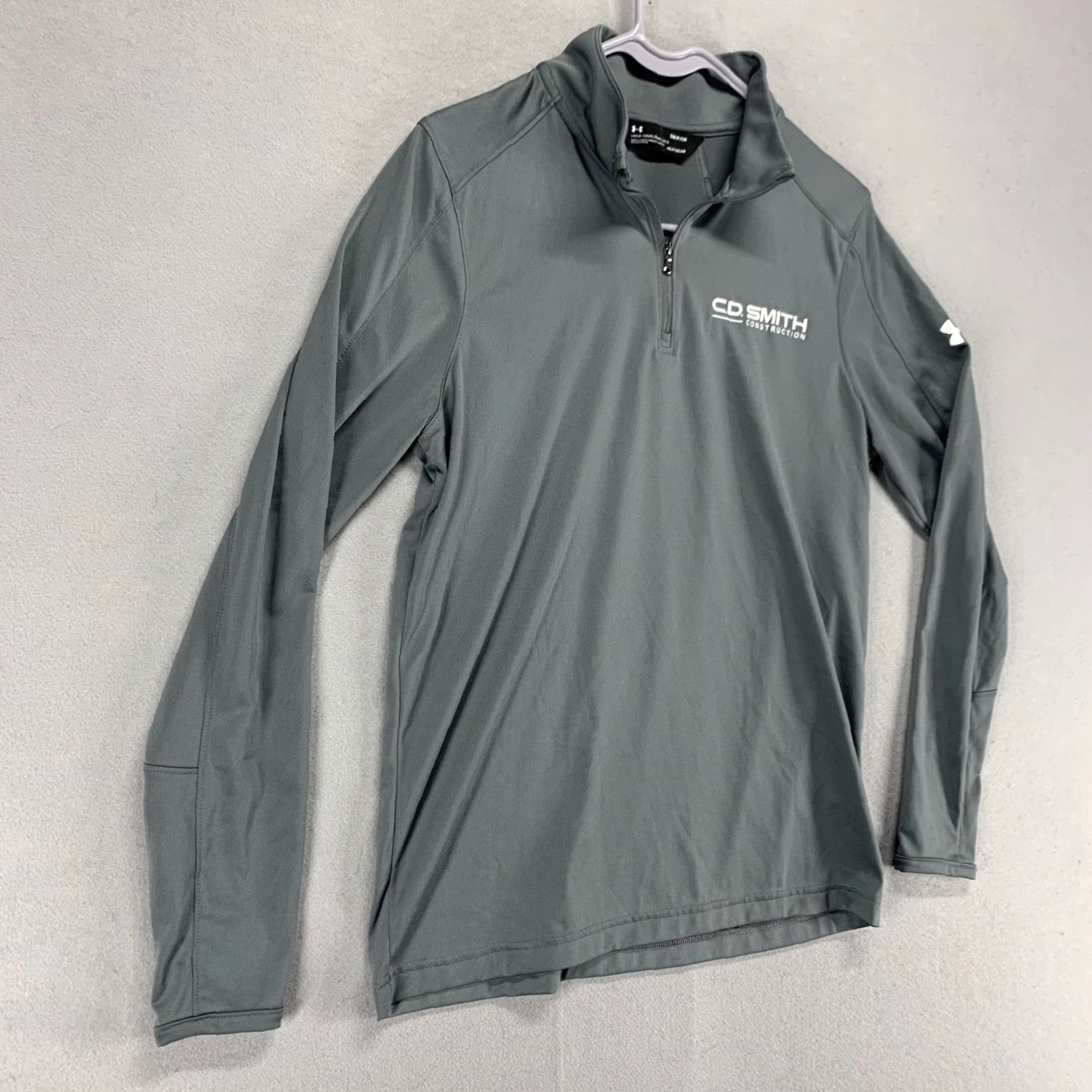 Under Armour Under Armour Shirt Mens Small Gray Pullover Logo Workwear Active Stretch Size US S / EU 44-46 / 1 - 2 Thumbnail