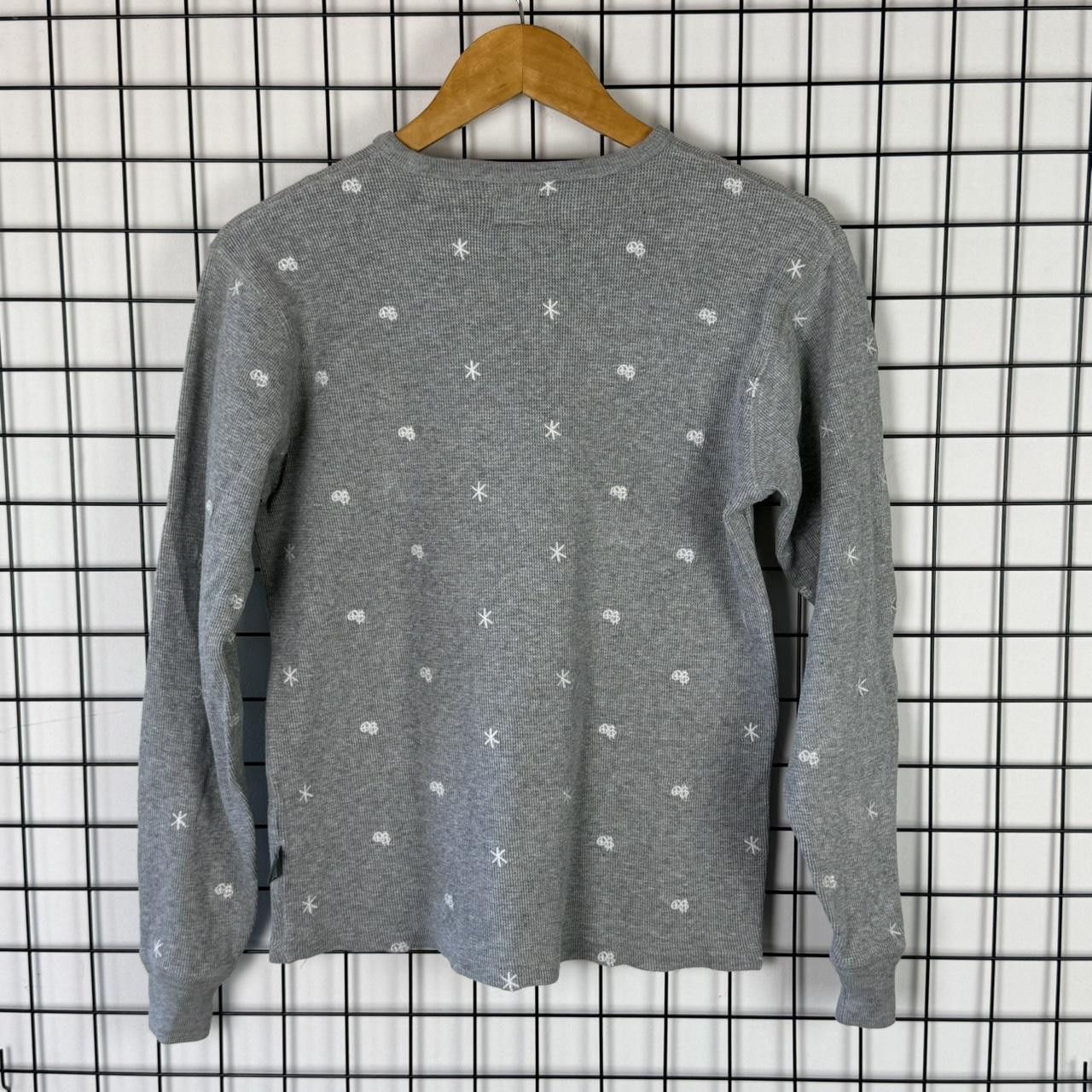 Stussy Stussy Embroidered Logo Sweatshirt Grey Vintage Size US L / EU 52-54 / 3 - 2 Thumbnail