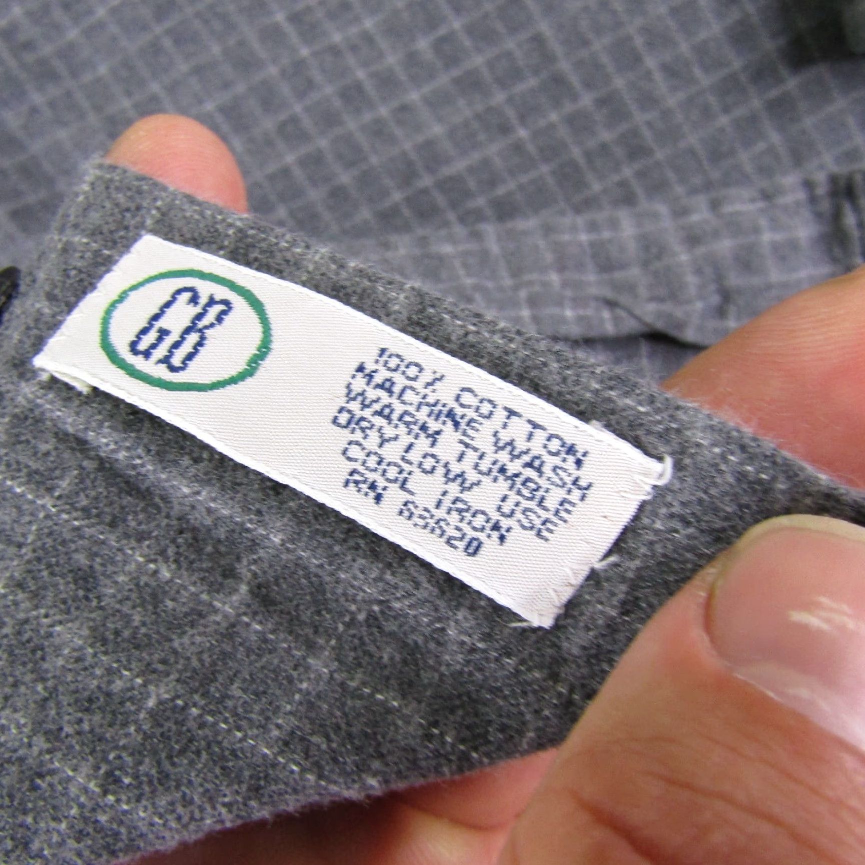 Vintage VINTAGE Gitman Bros Shirt Mens LT Gray Plaid Flannel Western Button-Up Casual Workwear Pockets Size US L / EU 52-54 / 3 - 4 Thumbnail