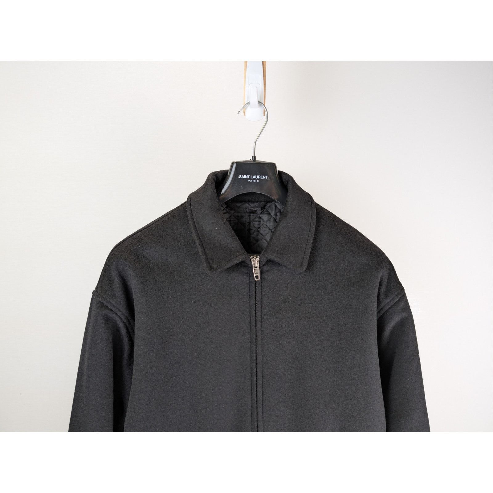 Balenciaga o1rshd1 Zipper Jacket in Black Size US M / EU 48-50 / 2 - 3 Thumbnail