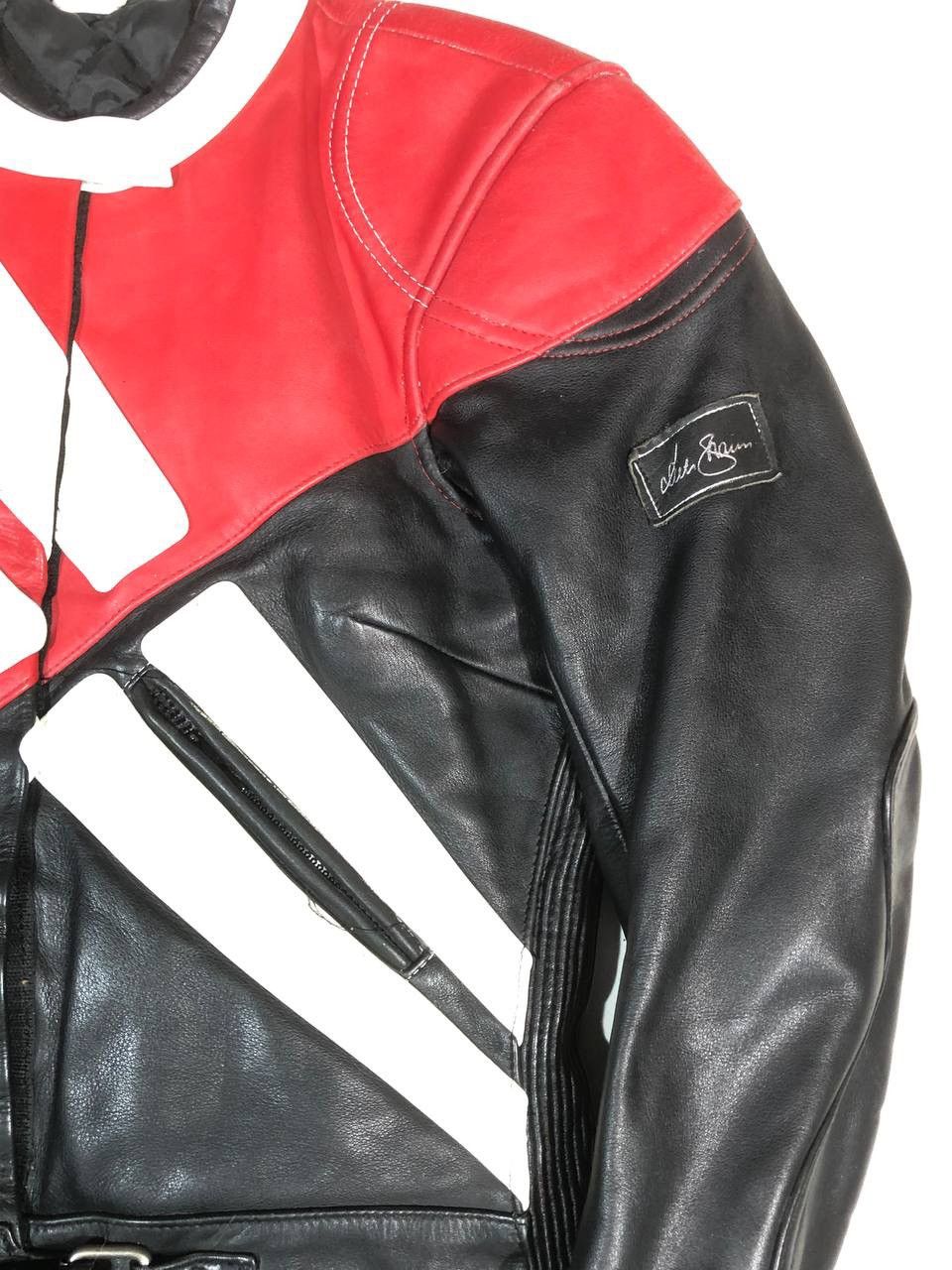 Vintage Vintage Rare Avangarde Racing Moto Leather Jacket Size US S / EU 44-46 / 1 - 7 Thumbnail