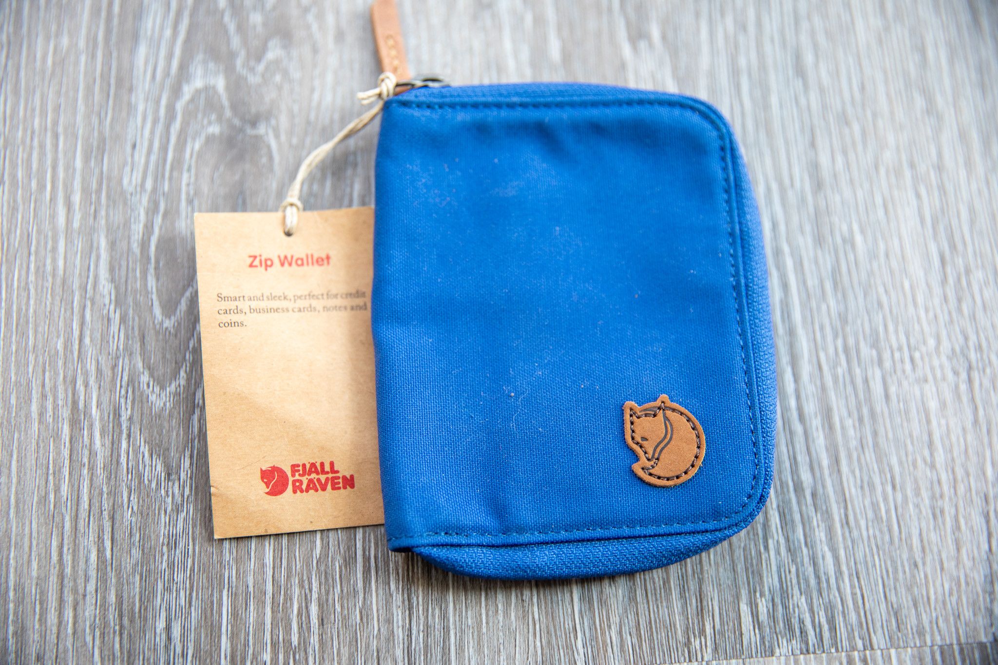 Fjallraven New FJALLRAVEN ADULT PASSPORT WALLET DURABLE G1000 NAVY
