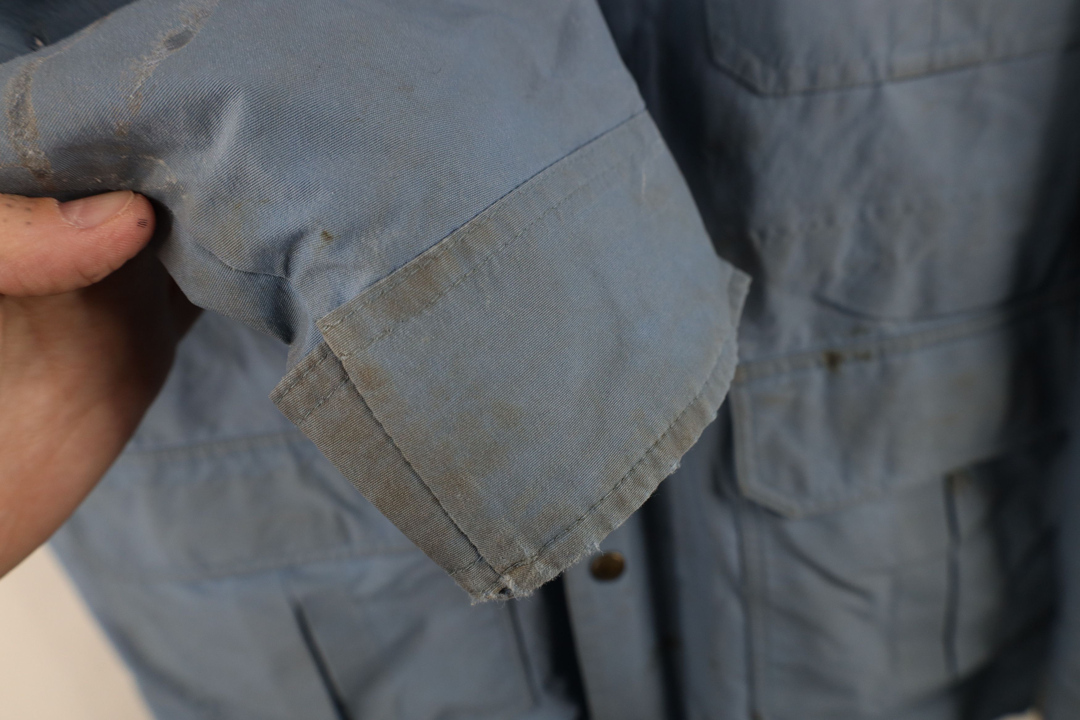 Cabelas × Vintage Vintage 80s 90s Cabelas Goretex Hooded Rain Jacket Blue Size US L / EU 52-54 / 3 - 5 Thumbnail