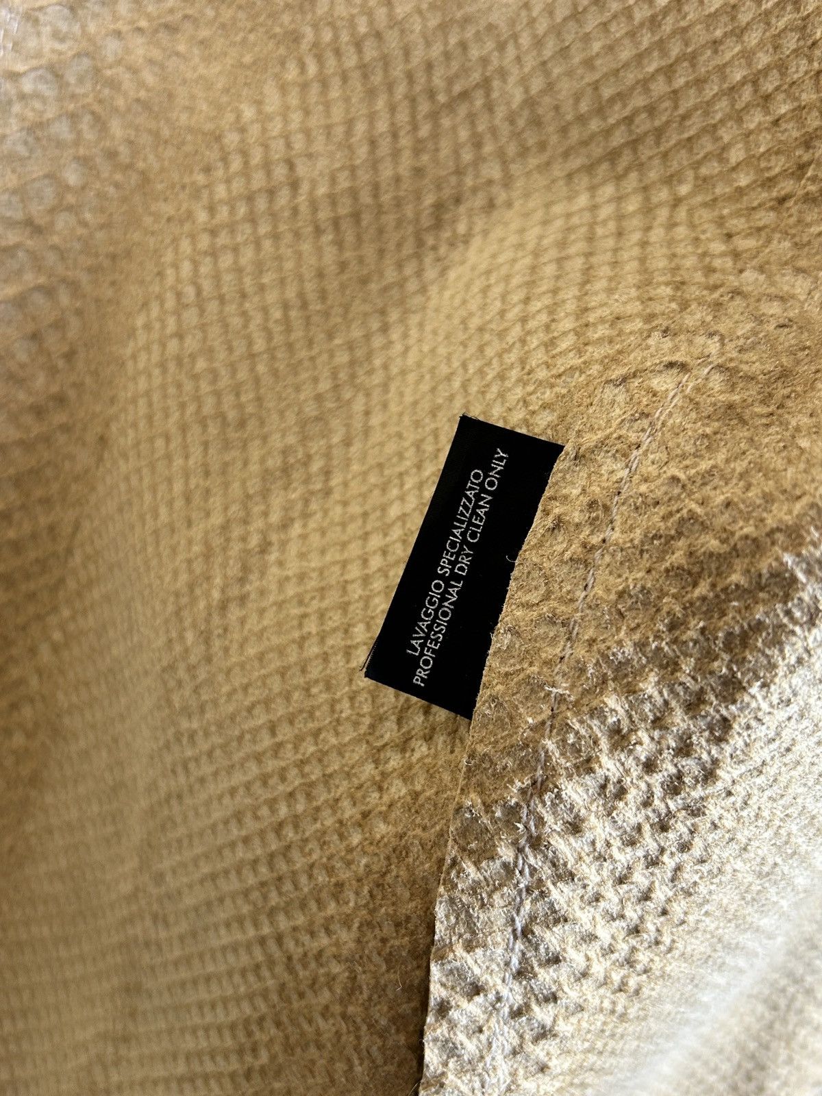Gucci Tom Ford Gucci 2000 Runway Python Leather Jacket Size 40 Size M / US 6-8 / IT 42-44 - 16 Thumbnail