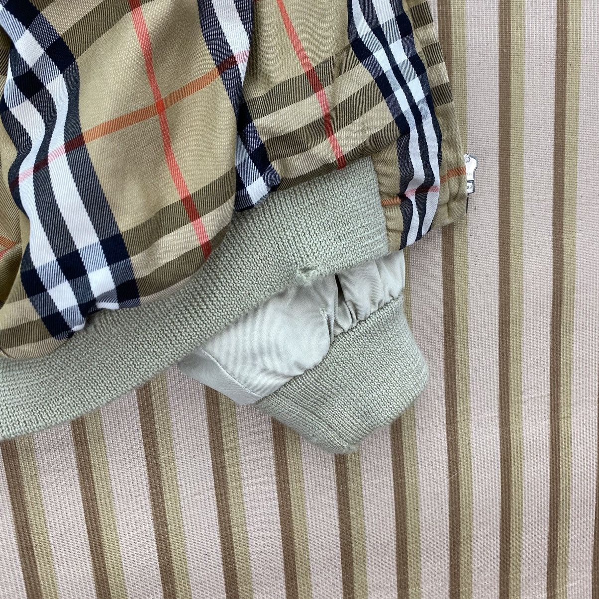 Burberry 🌺Vintage Burberrys 90s Bomber Nova Check Jacket Size US S / EU 44-46 / 1 - 7 Thumbnail