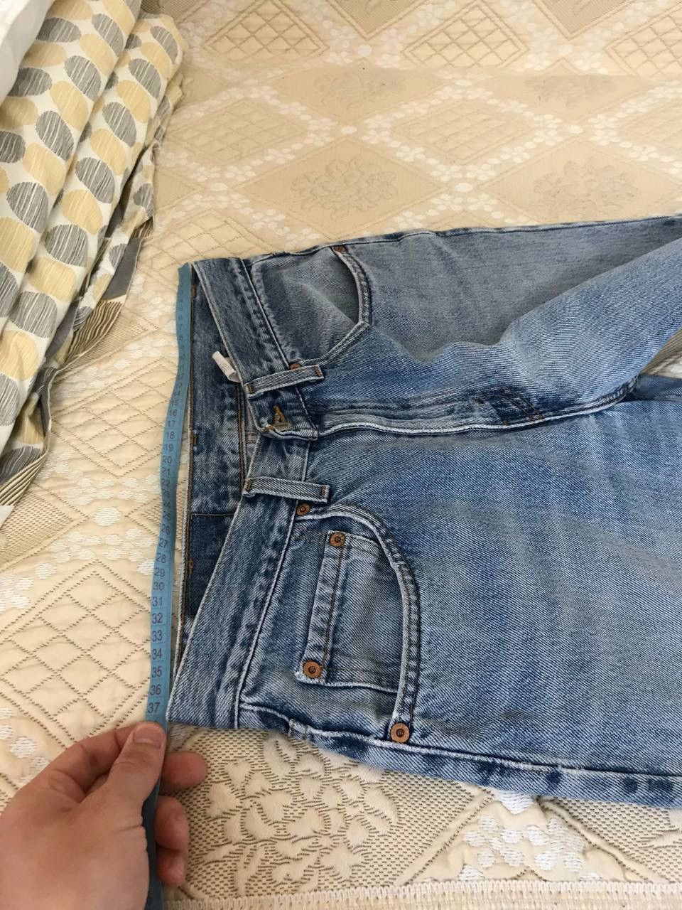Levi's 🔥 Vintage Levis 550 31x32 Denim Washed Pants Jeans Size US 32 / EU 48 - 9 Thumbnail