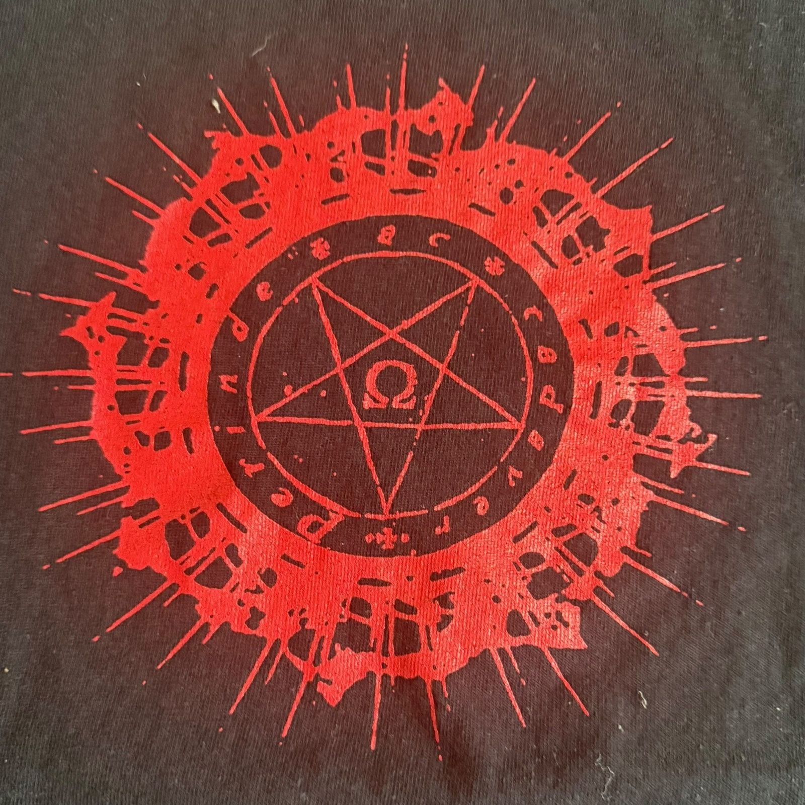 Band Tees Deathspell Omega Band Red Sigil Perinde ac Shirt Size M Size US M / EU 48-50 / 2 - 2 Thumbnail
