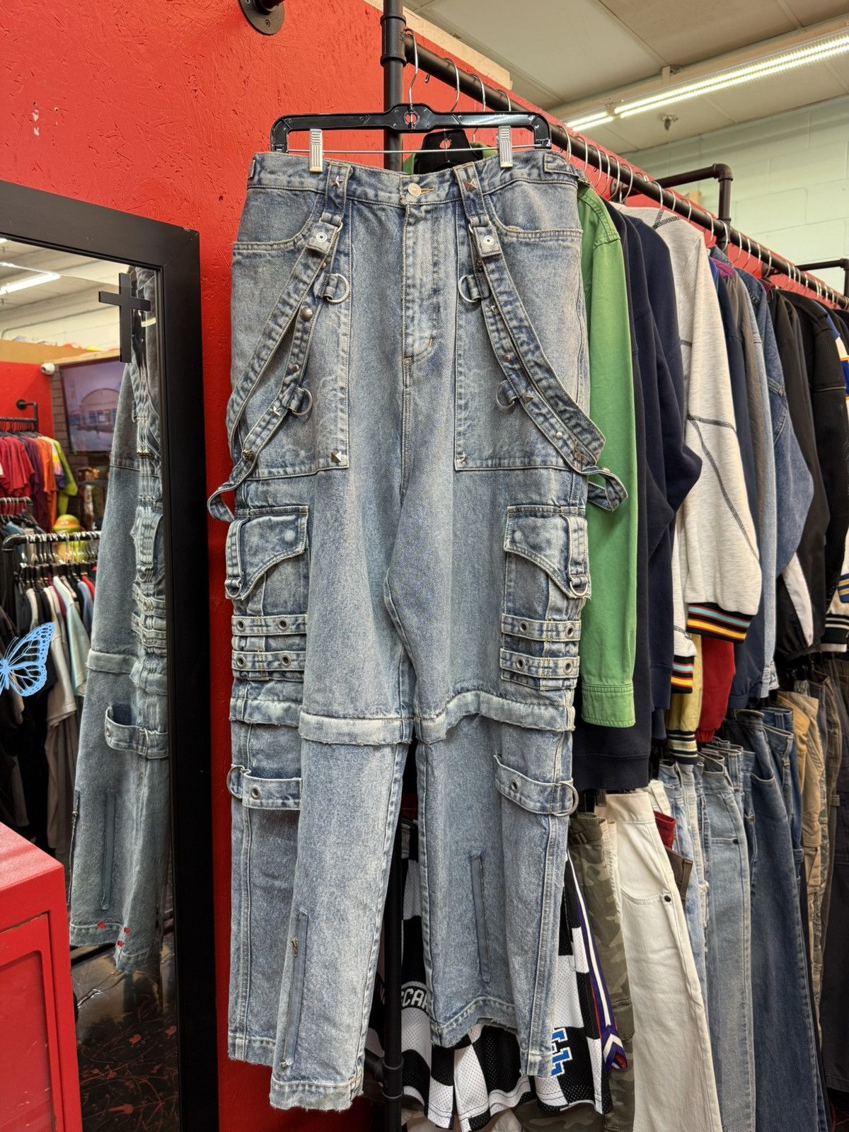 パンツ BALENCIAGA 22aw raver baggy denim BALENCIAGA 22AW raver baggy denim pantの通販 by