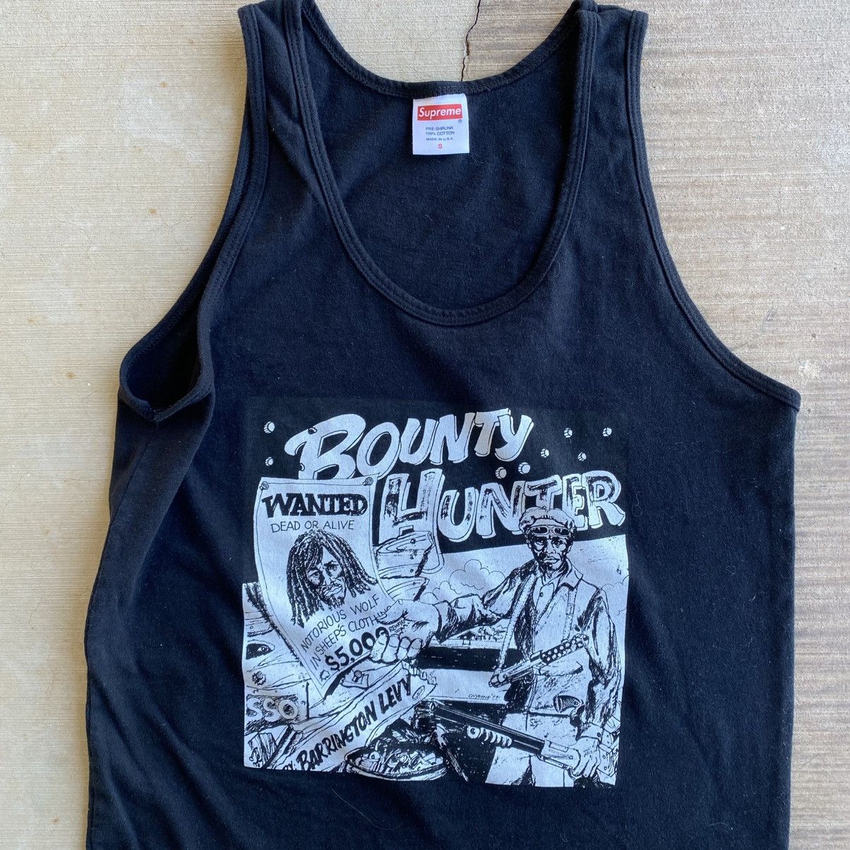 Supreme Supreme Barrington Levy Jah Life Bounty Hunter Tank Top 2016 Size US S / EU 44-46 / 1 - 8 Thumbnail